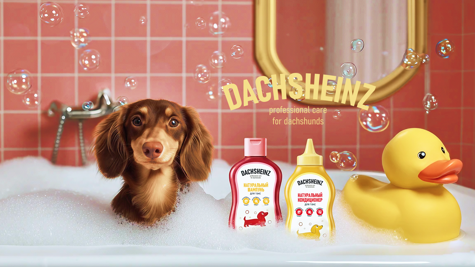 DACHSHEINZ - бренд косметики для такс — Изображение №1 — Брендинг на Dprofile