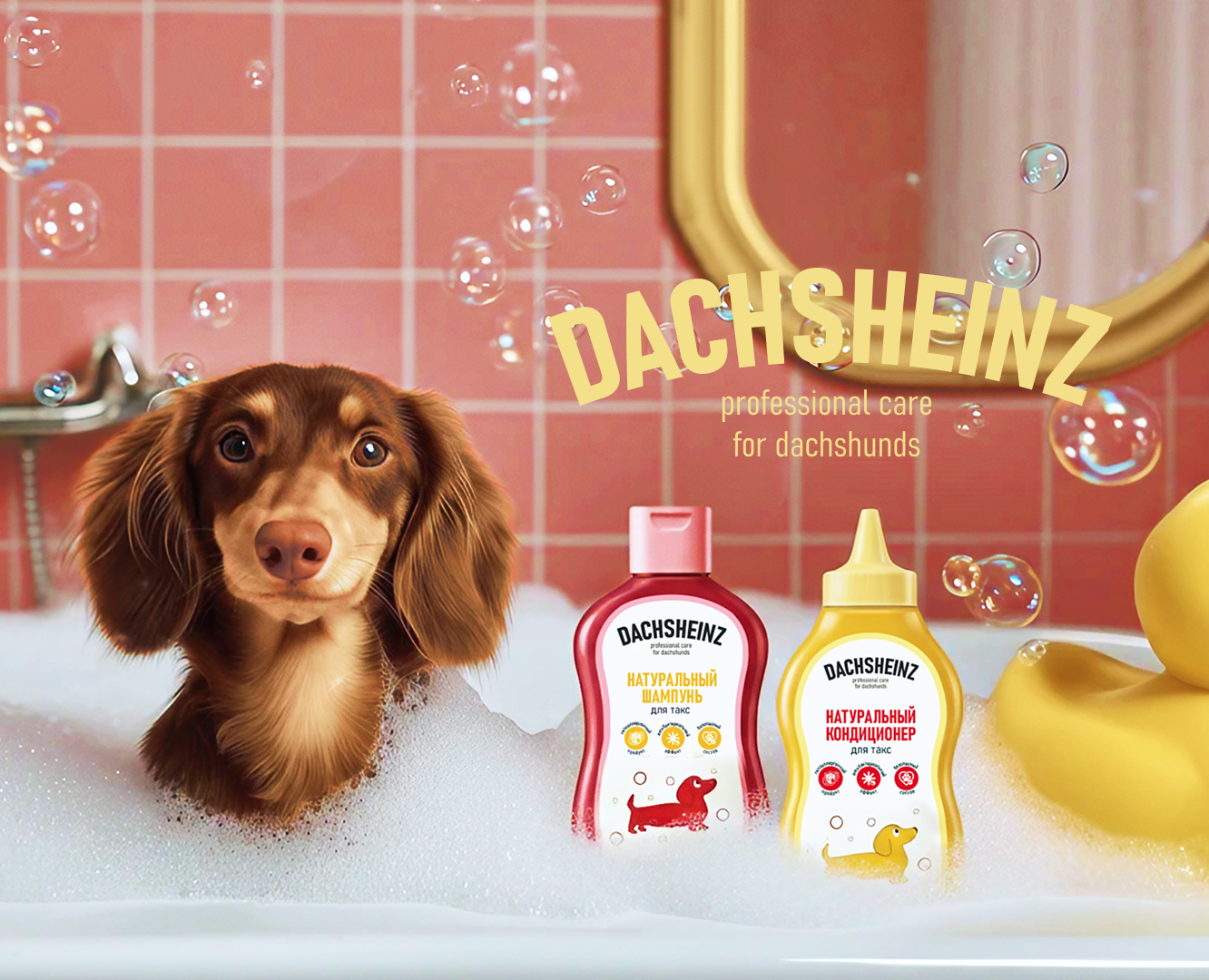 DACHSHEINZ - бренд косметики для такс — Брендинг на Dprofile