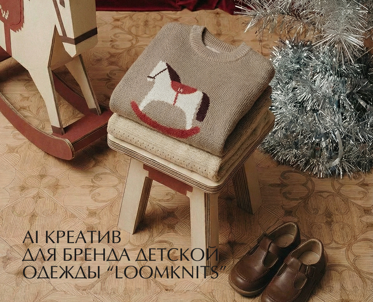 Ai креатив для бренда детской одежды — Брендинг, Иллюстрация на Dprofile