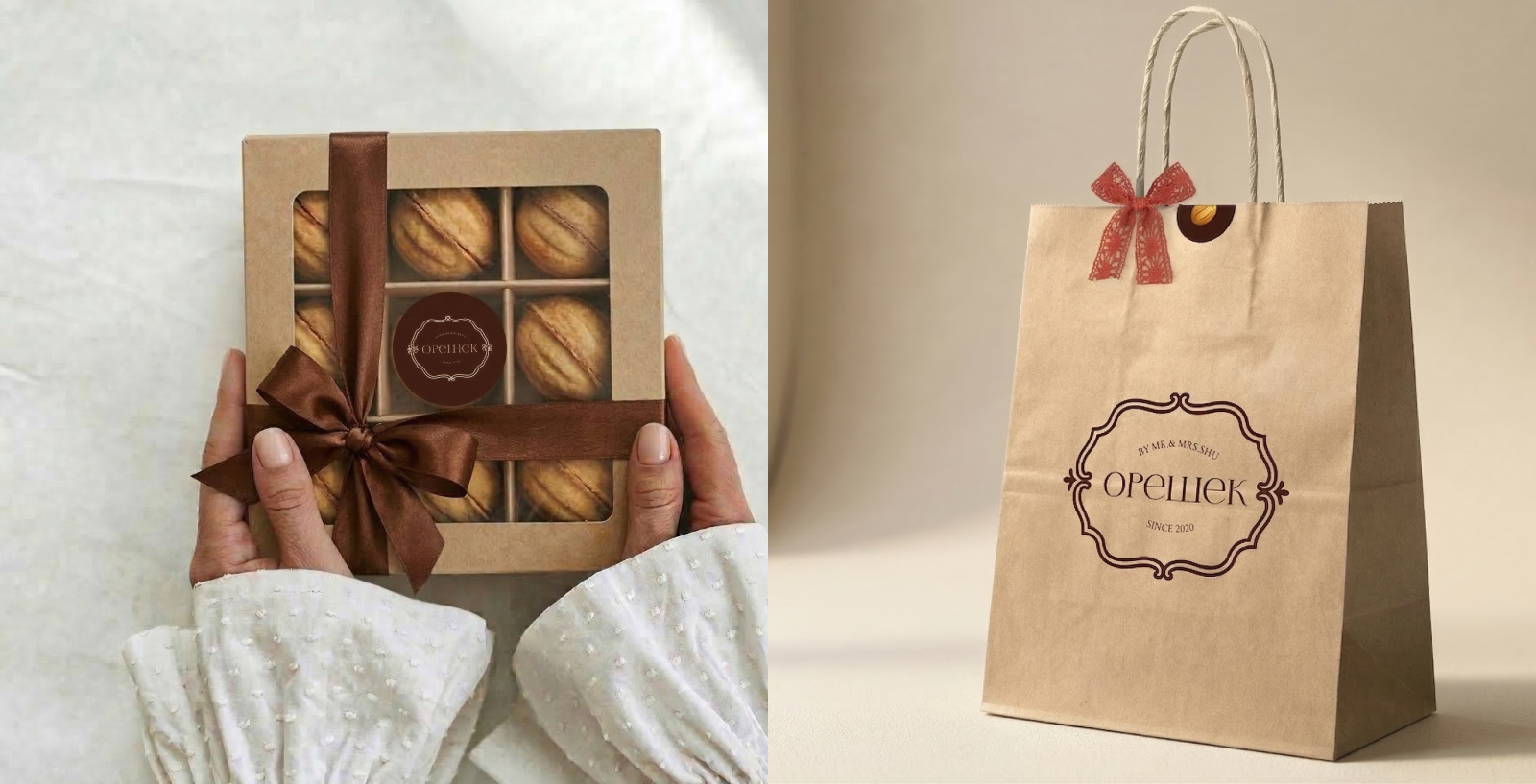 Фирменный стиль | Кондитерская "Орешек" — Изображение №8 — Брендинг на Dprofile