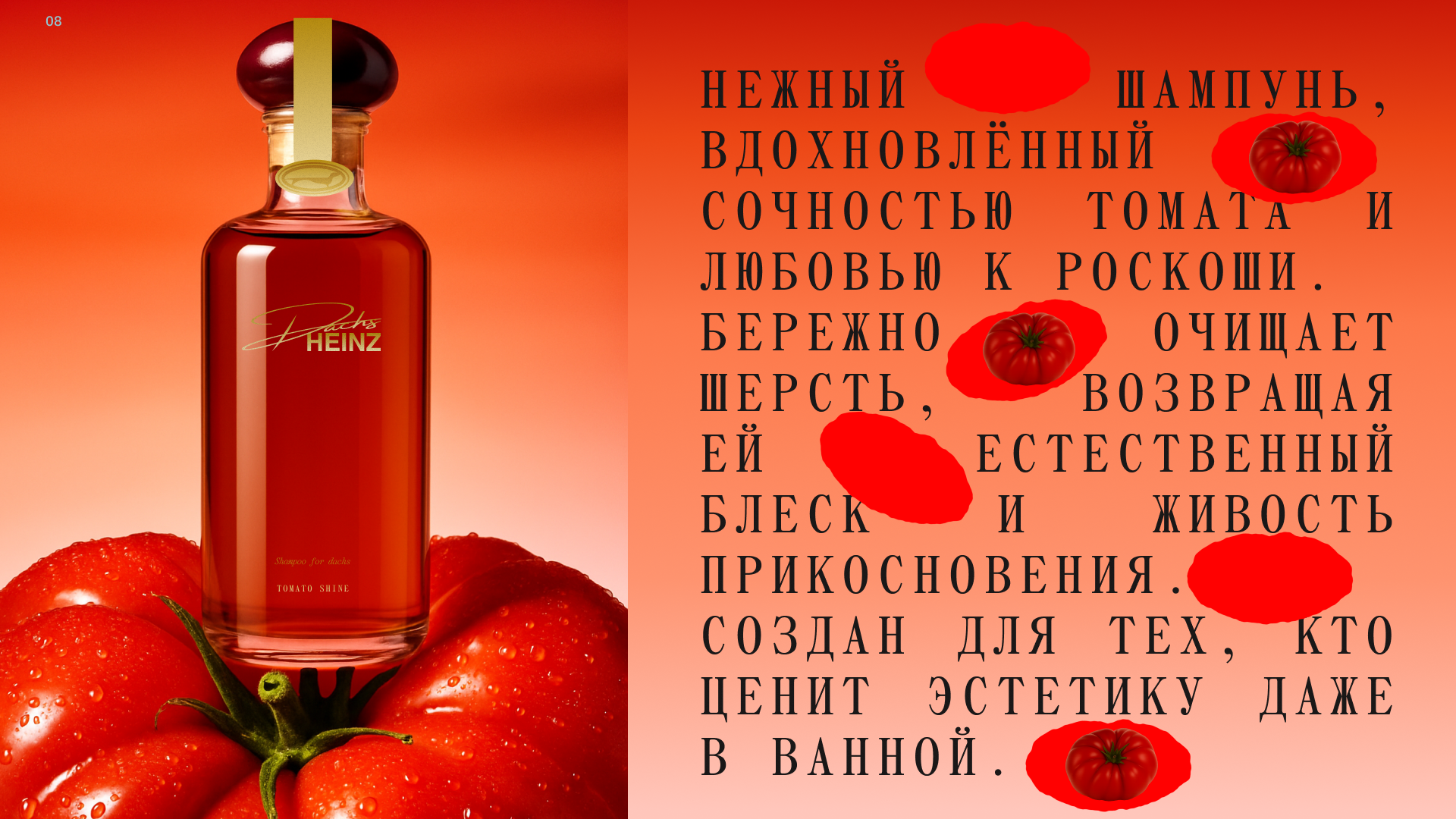 “ DACHSHEINZ “- бренд косметики для такс — Изображение №8 — Брендинг на Dprofile