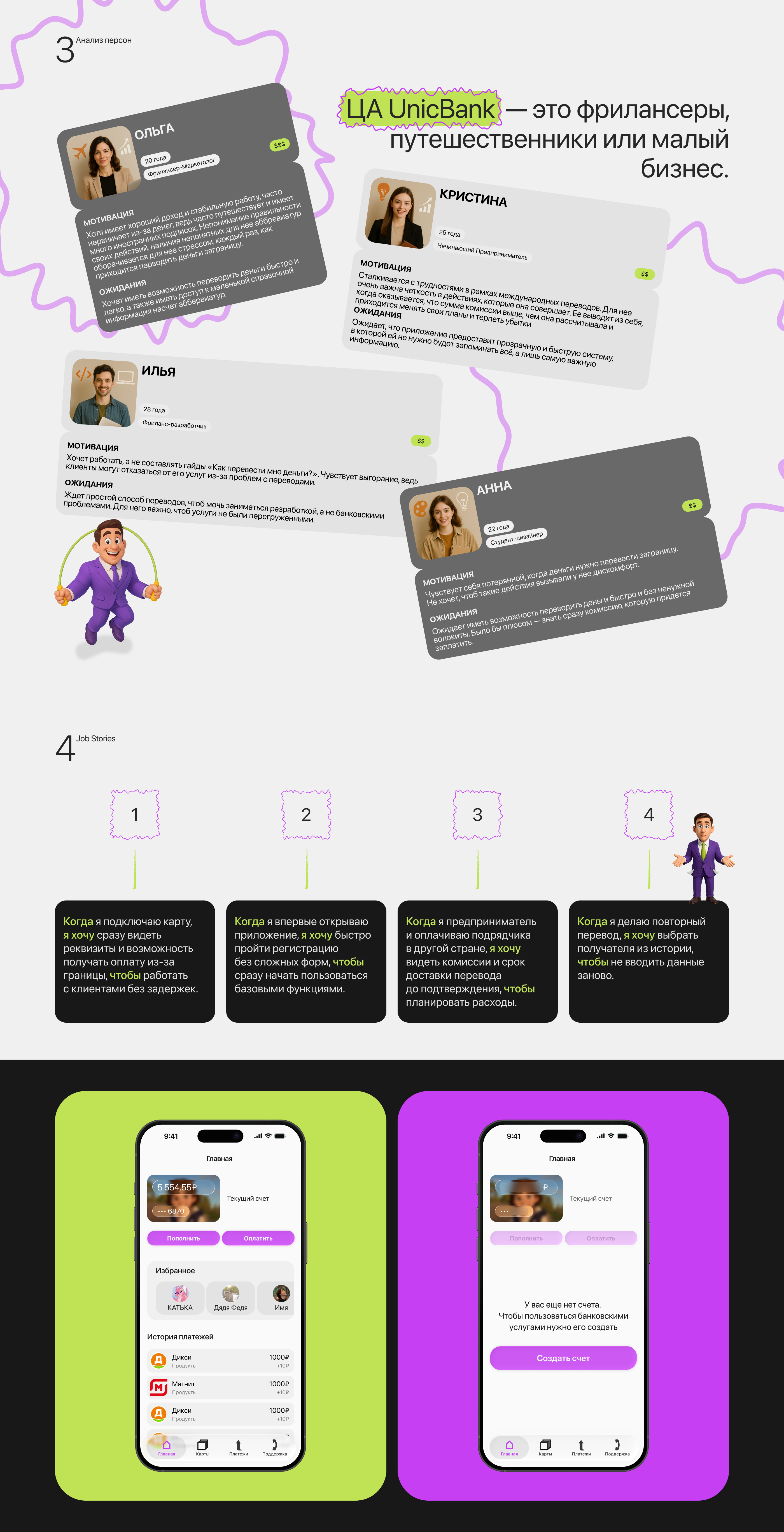 UnicBank — Изображение №2 — Интерфейсы на Dprofile