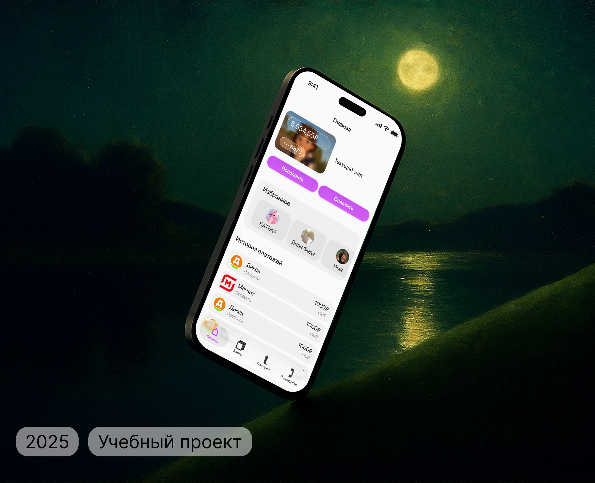 UnicBank — Интерфейсы на Dprofile