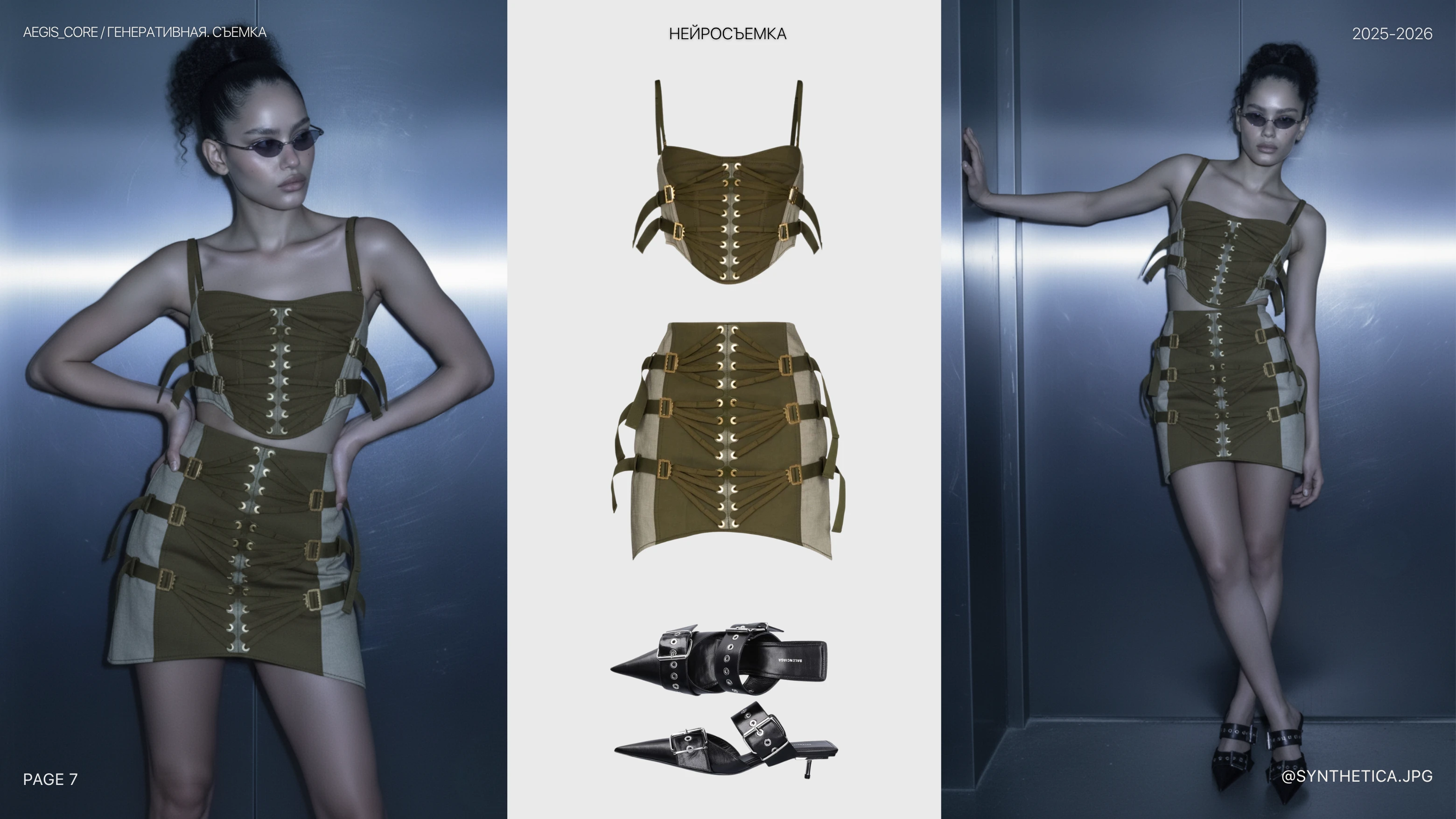 AI & Fashion | AEGIS_CORE | Нейросъемка одежды — Изображение №7 — Брендинг, Маркетинг на Dprofile