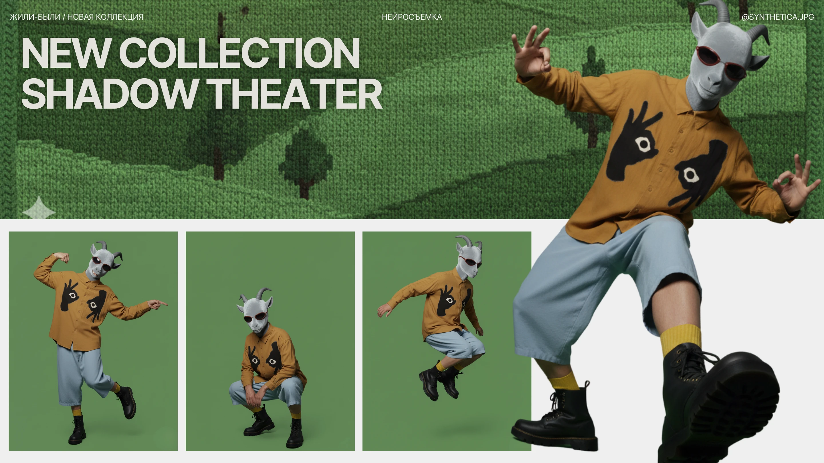 ЖИЛИ-БЫЛИ // AI-СЪЕМКА ОДЕЖДЫ // ПЕРСОНАЖИ ДЛЯ БРЕНДА — Изображение №10 — Брендинг, Маркетинг на Dprofile