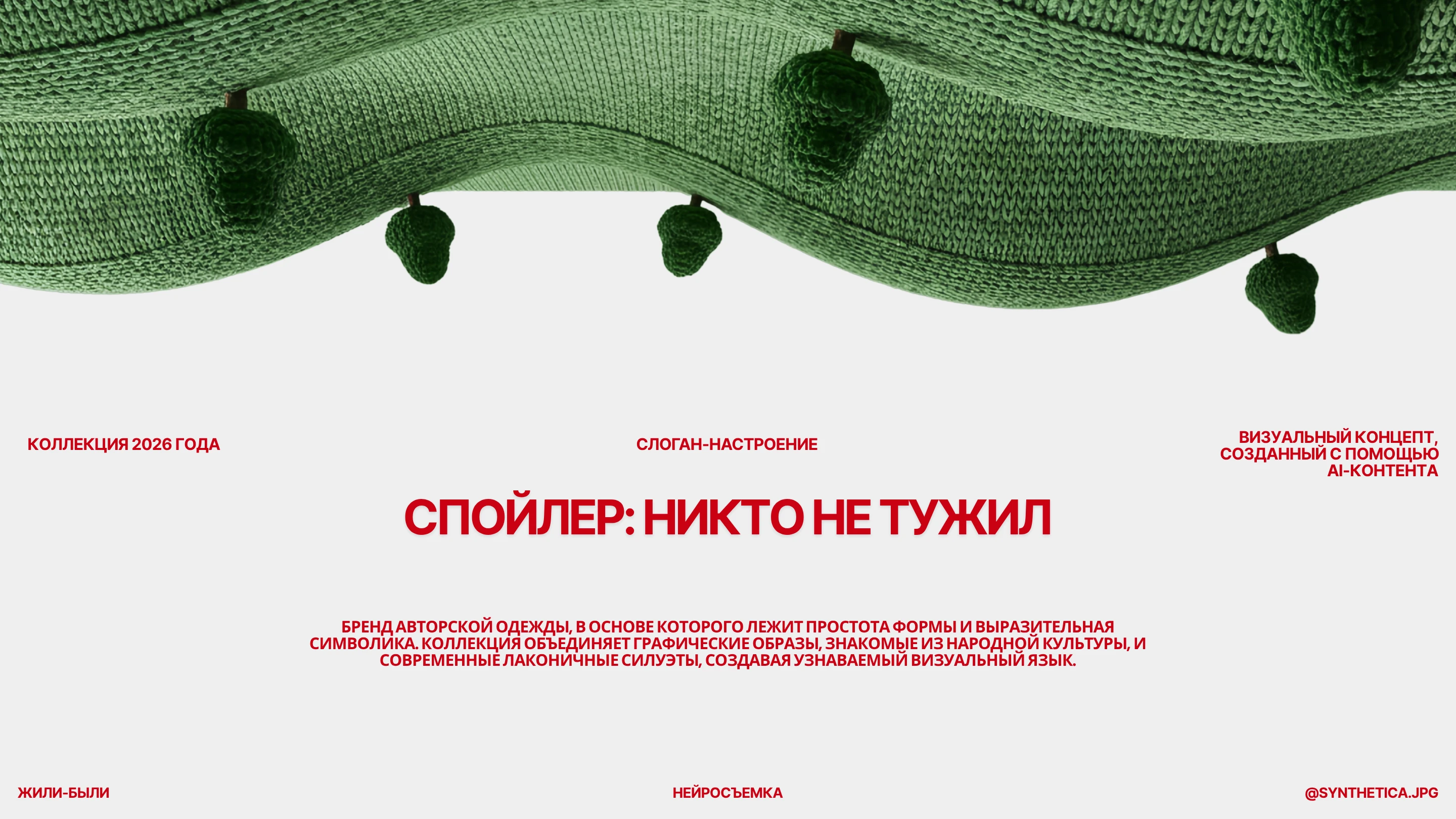 ЖИЛИ-БЫЛИ // AI-СЪЕМКА ОДЕЖДЫ // ПЕРСОНАЖИ ДЛЯ БРЕНДА — Изображение №2 — Брендинг, Маркетинг на Dprofile