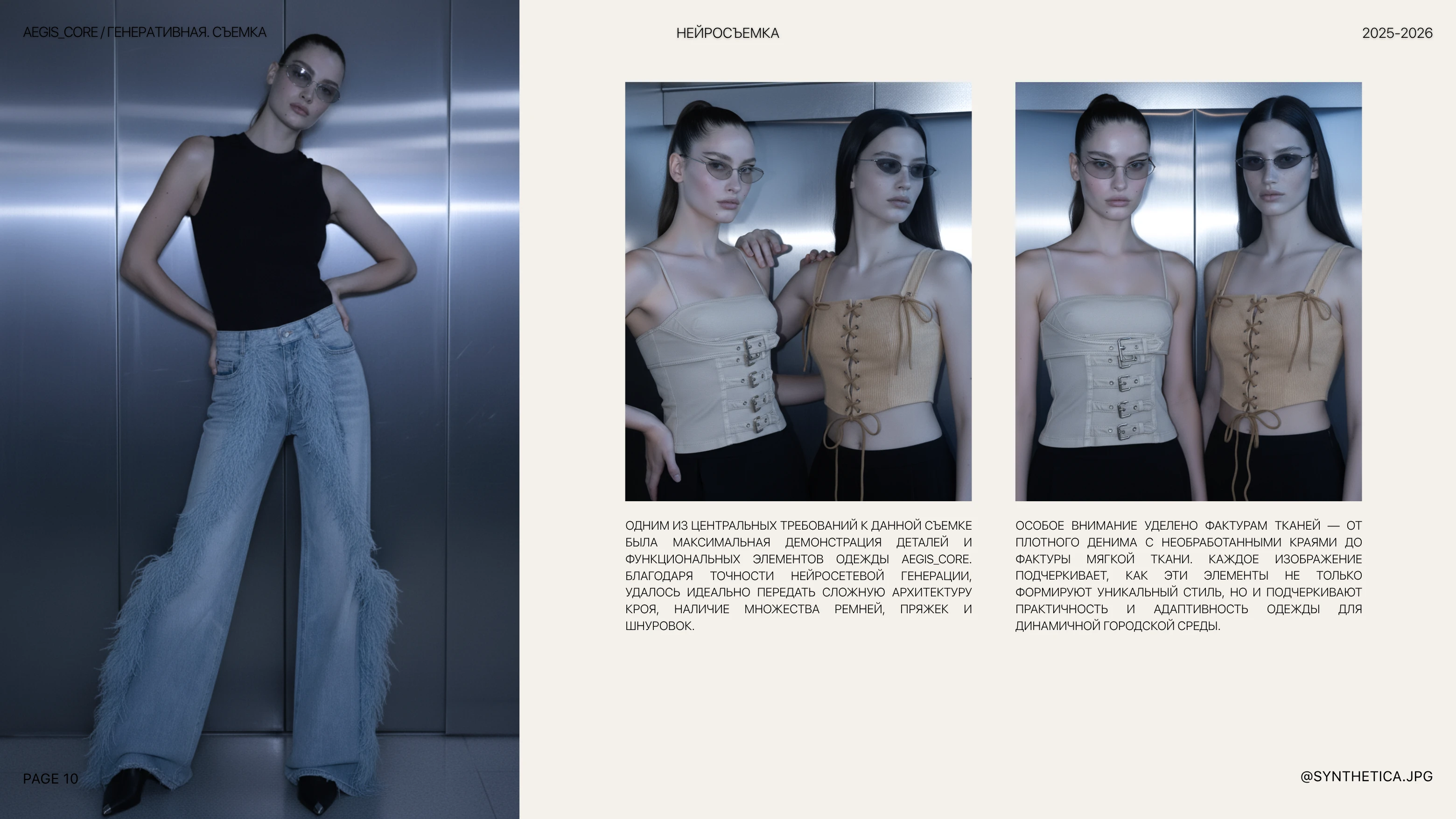 AI & Fashion | AEGIS_CORE | Нейросъемка одежды — Изображение №10 — Брендинг, Маркетинг на Dprofile