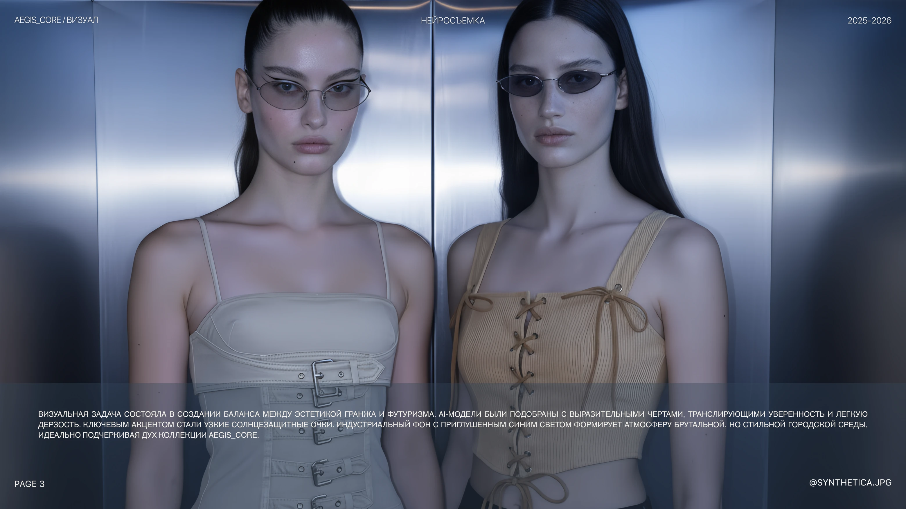 AI & Fashion | AEGIS_CORE | Нейросъемка одежды — Изображение №3 — Брендинг, Маркетинг на Dprofile