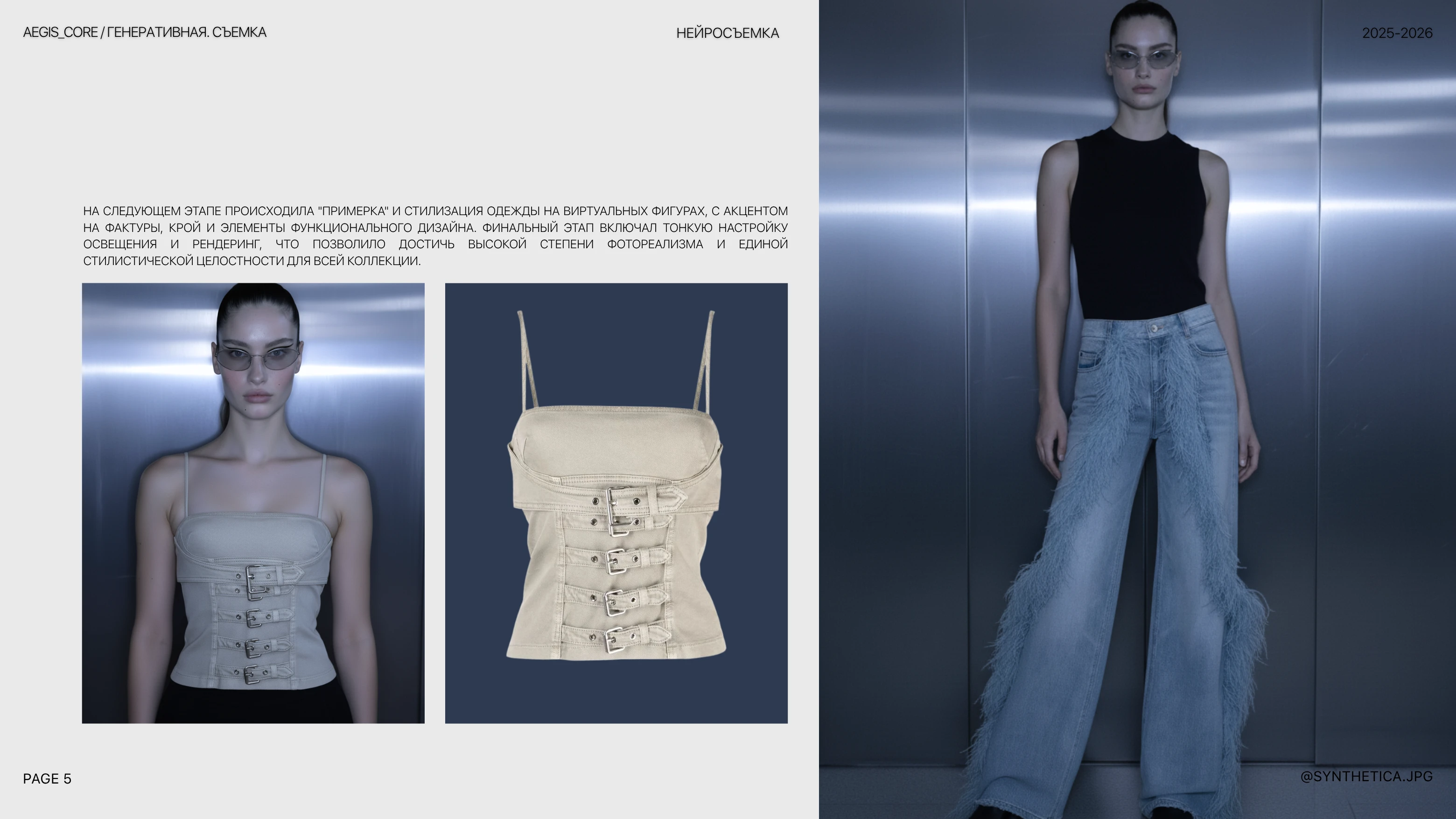 AI & Fashion | AEGIS_CORE | Нейросъемка одежды — Изображение №5 — Брендинг, Маркетинг на Dprofile