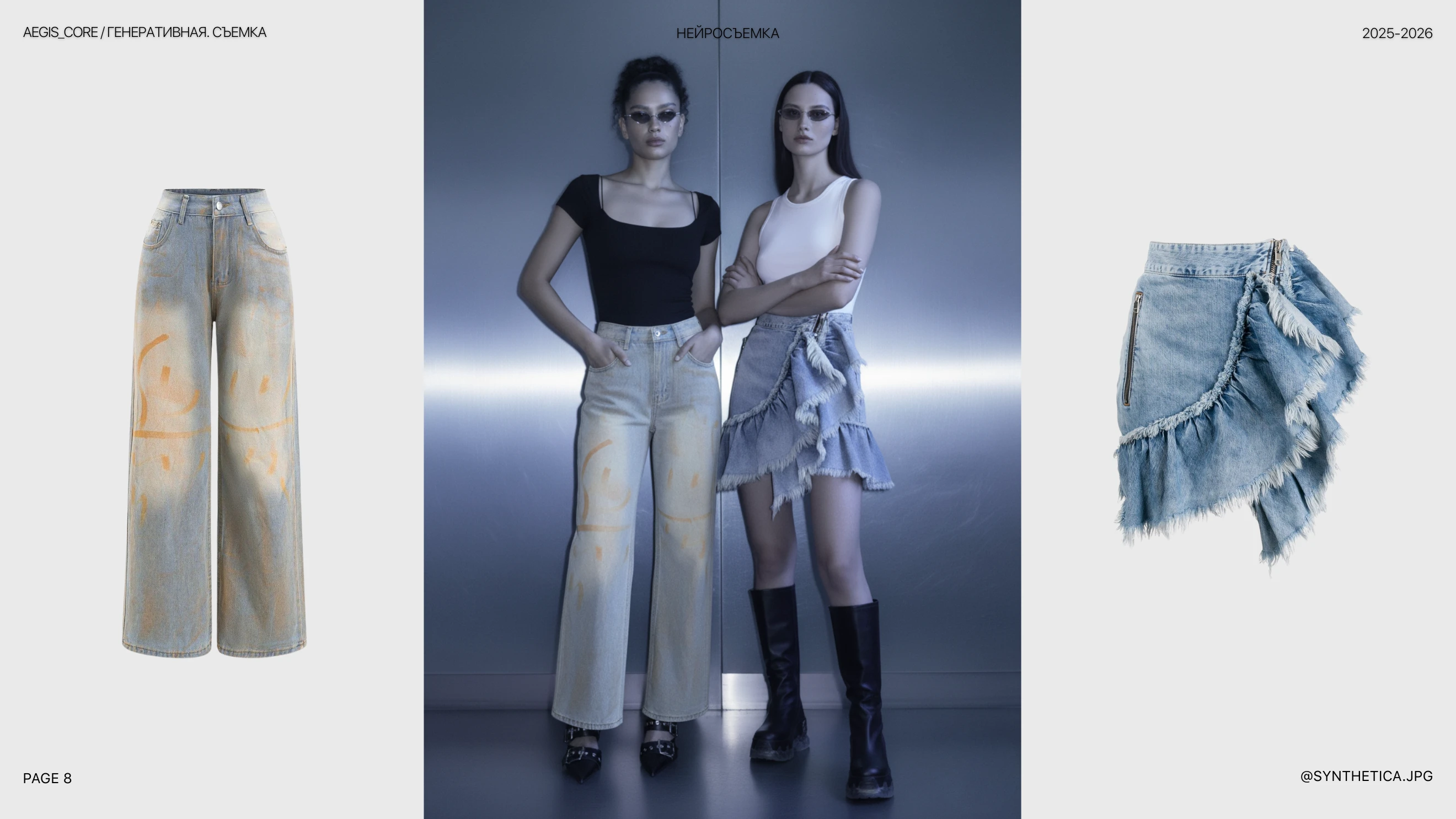 AI & Fashion | AEGIS_CORE | Нейросъемка одежды — Изображение №8 — Брендинг, Маркетинг на Dprofile