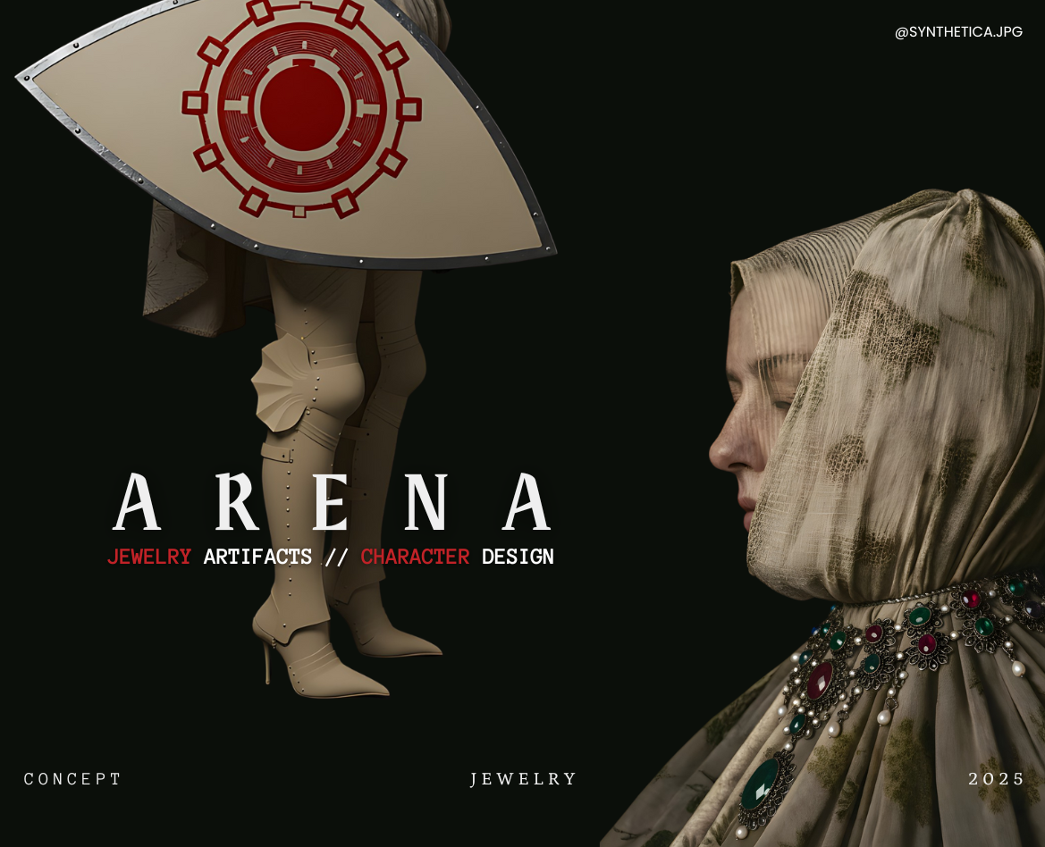 ARENA Jewelry Artifacts // Character Design — Брендинг, Иллюстрация на Dprofile