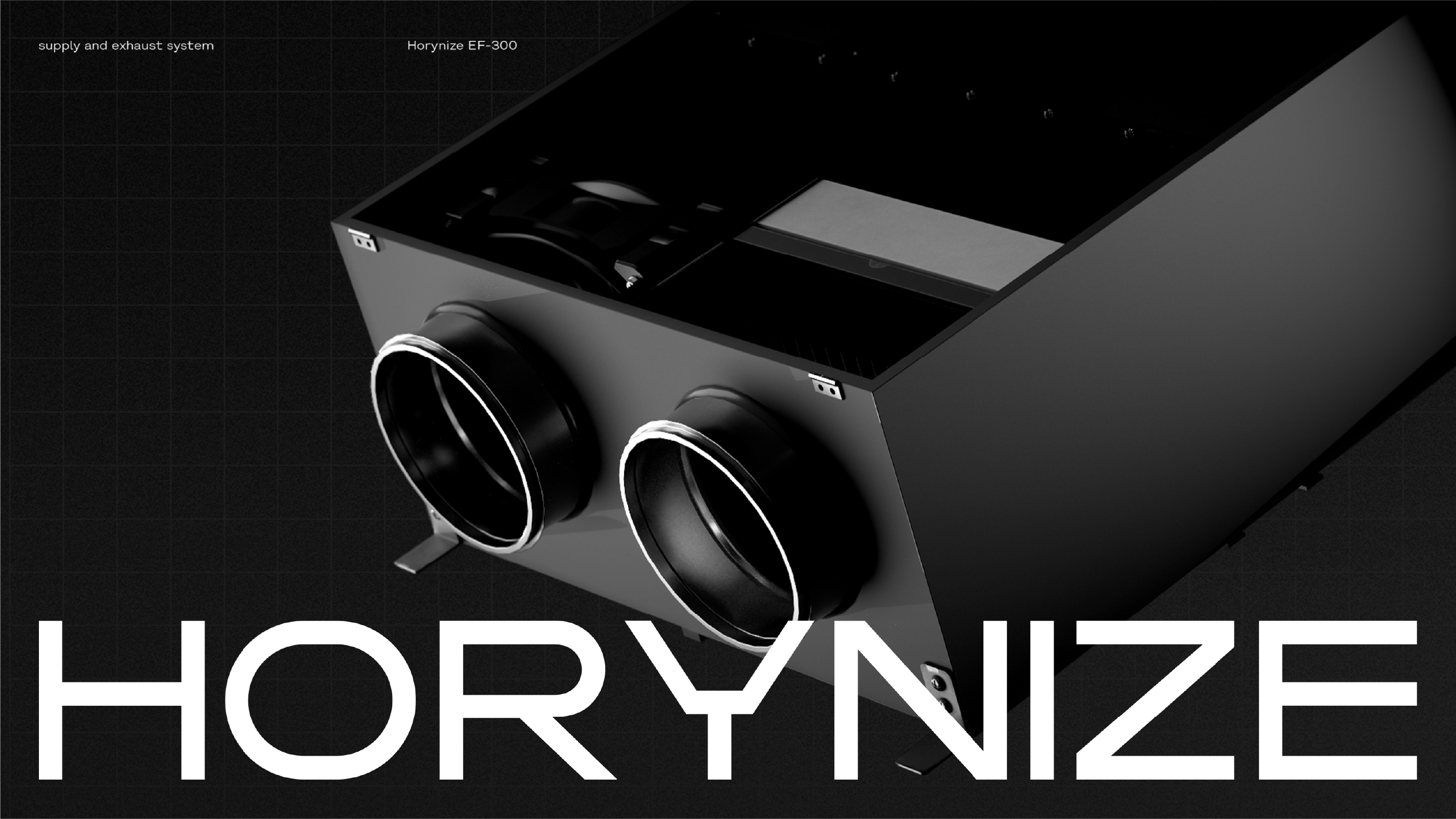 HORYNIZE 3D‑ВИЗУАЛИЗАЦИЯ ПРИТОЧНО-ВЫТЯЖНОЙ УСТАНОВКИ — Изображение №1 — 3D, Анимация на Dprofile