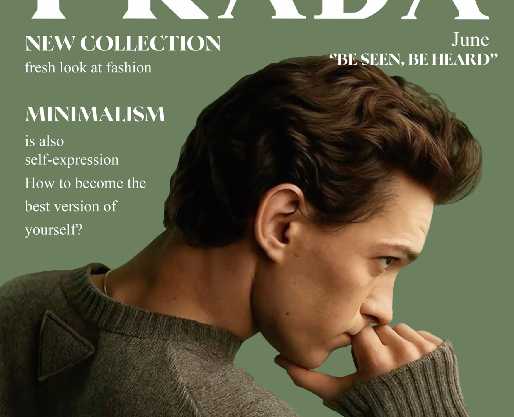 Журнальная обложка на Dprofile