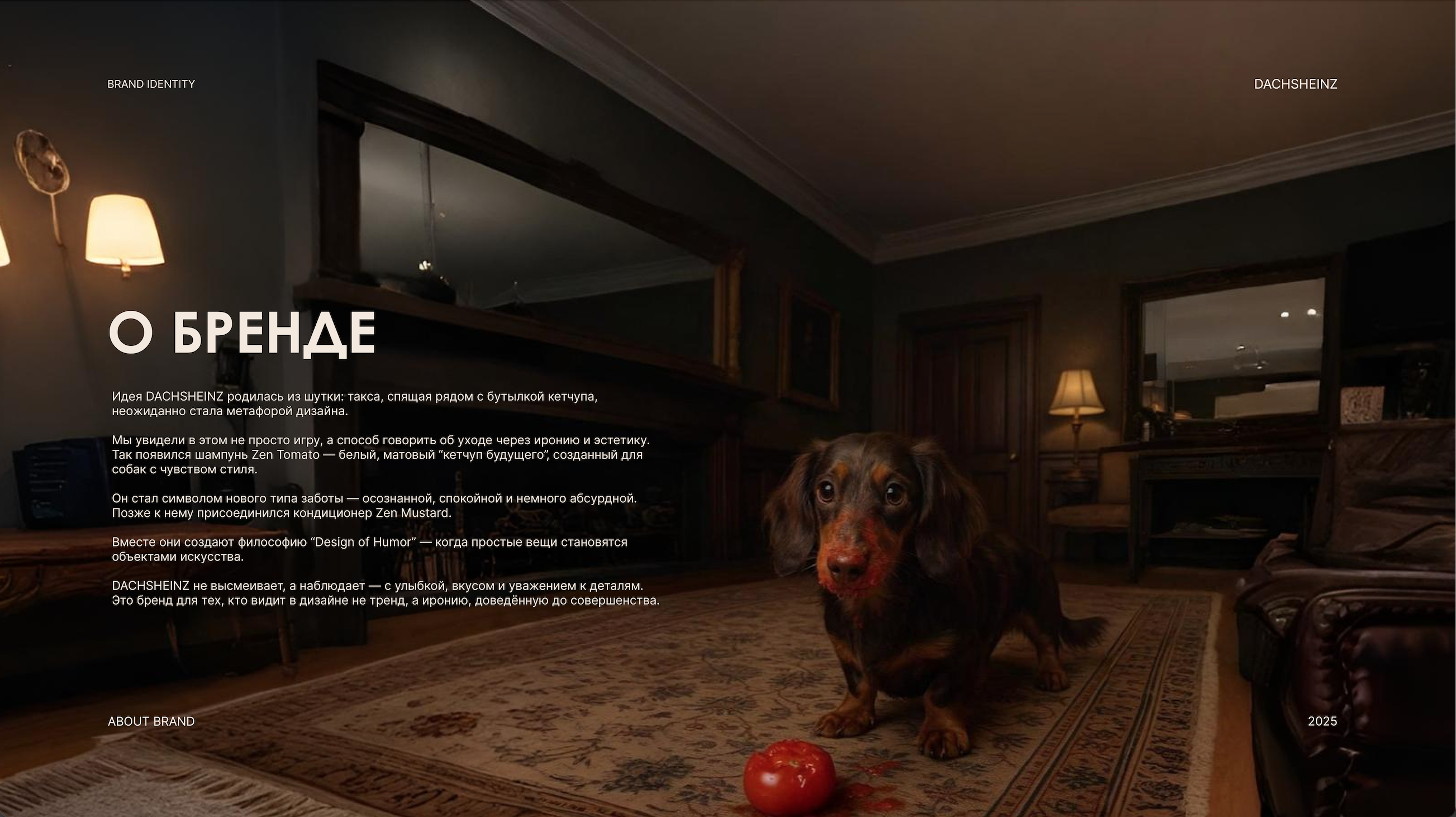 DACHSHEINZ "Zen Tomato" — Изображение №2 — Брендинг на Dprofile