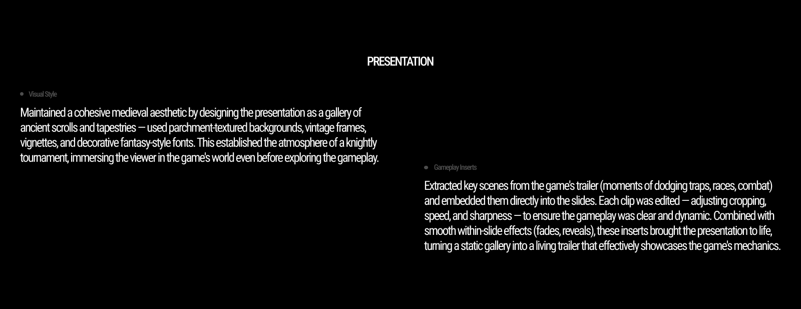 GAMEDEV PRESENTATIONS | 2026 — Изображение №19 — Анимация, Маркетинг на Dprofile