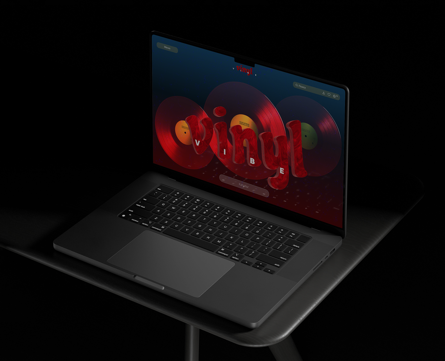 VINYL / online store — Интерфейсы на Dprofile