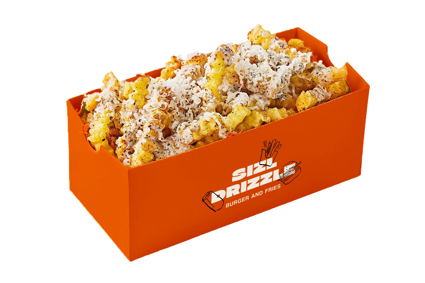 SIZL DRIZZLE Burger & fries — Изображение №26 — Брендинг на Dprofile