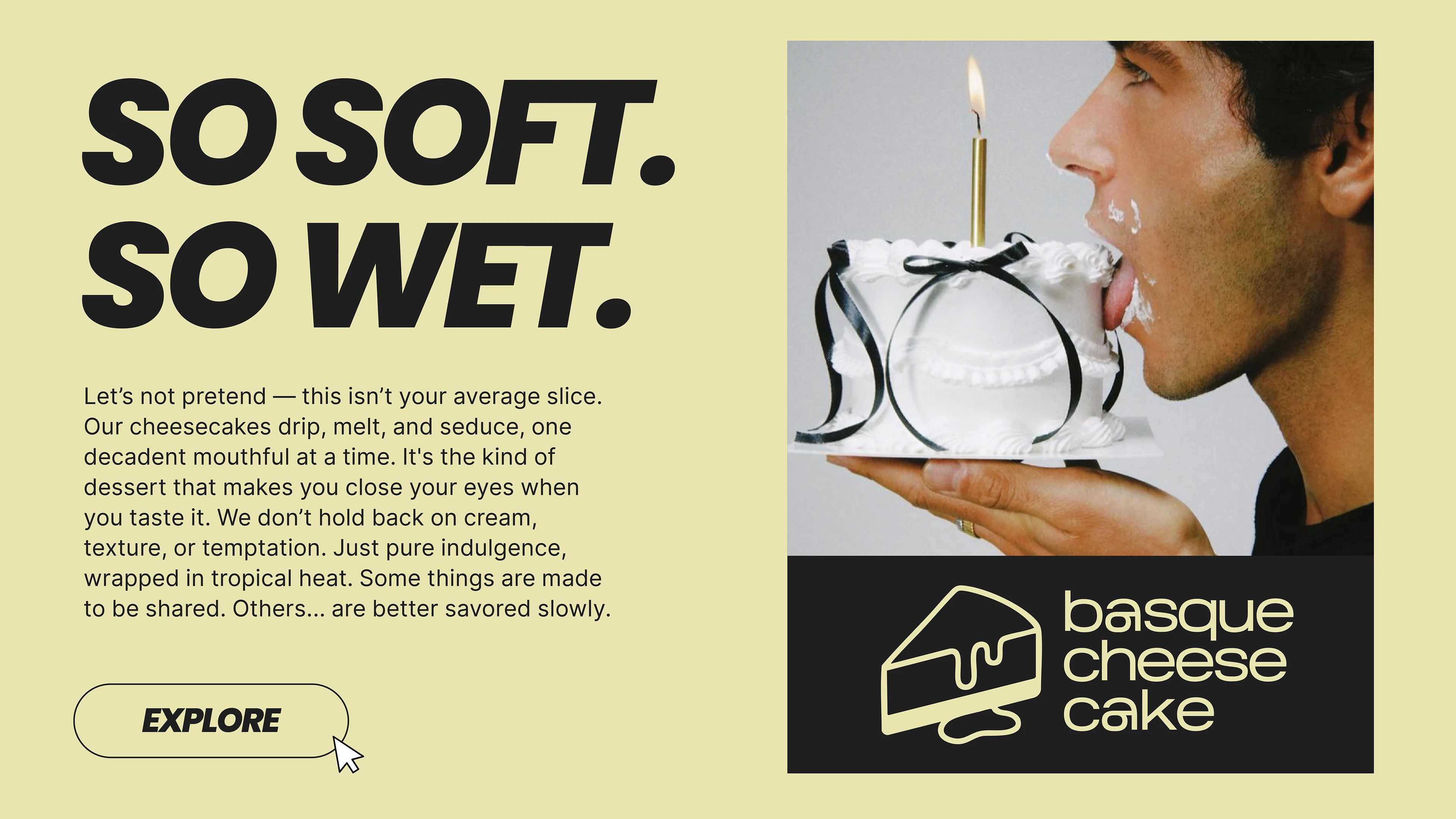 Бренд чизкейков Basque Cheesecake — Изображение №6 — Брендинг на Dprofile