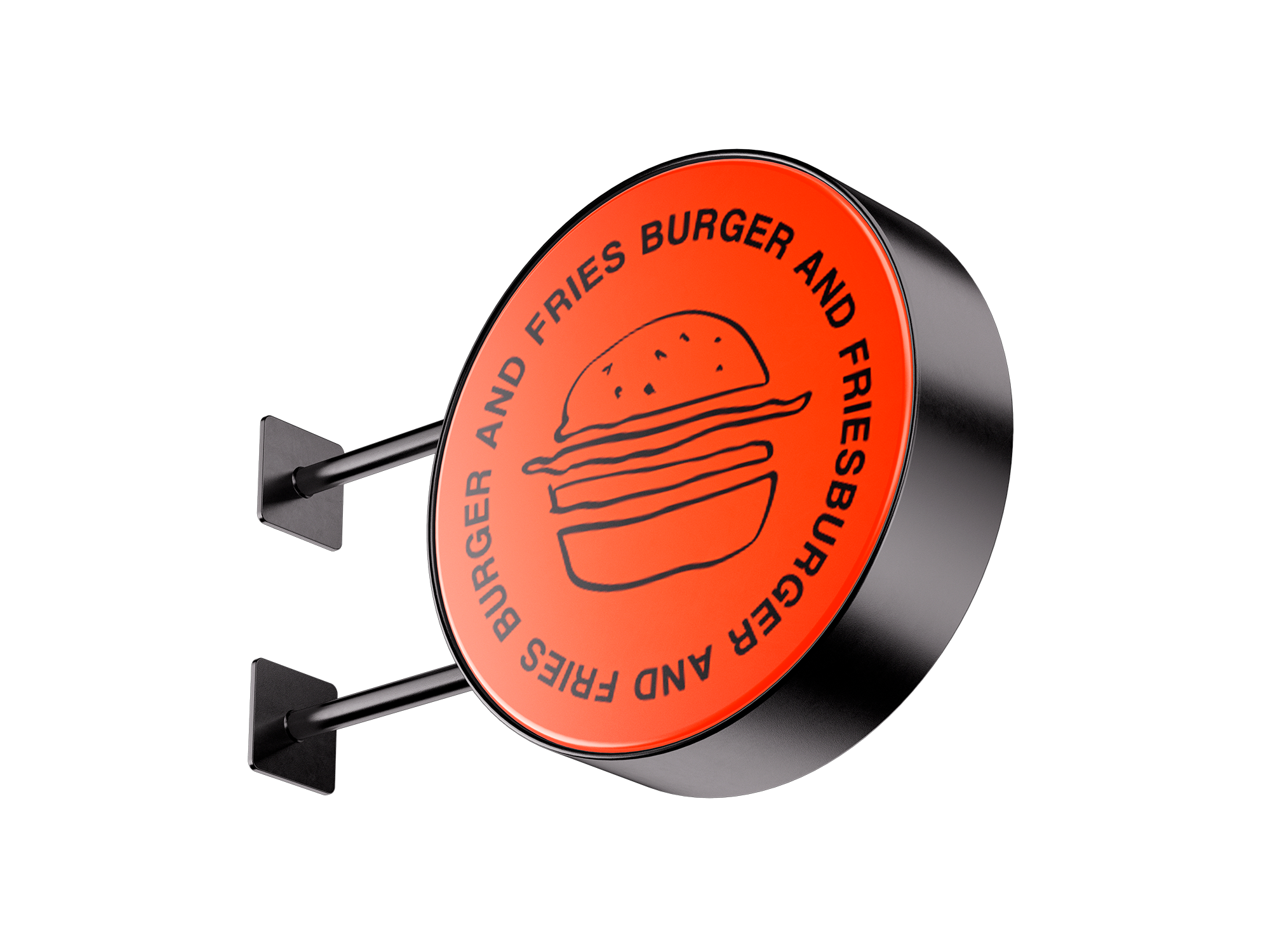 SIZL DRIZZLE Burger & fries — Изображение №36 — Брендинг на Dprofile