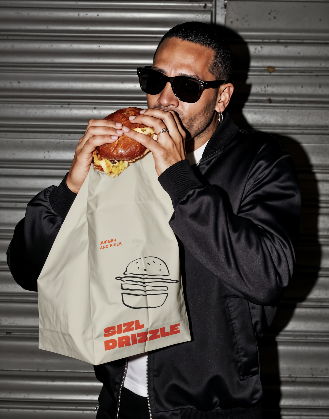 SIZL DRIZZLE Burger & fries — Изображение №3 — Брендинг на Dprofile