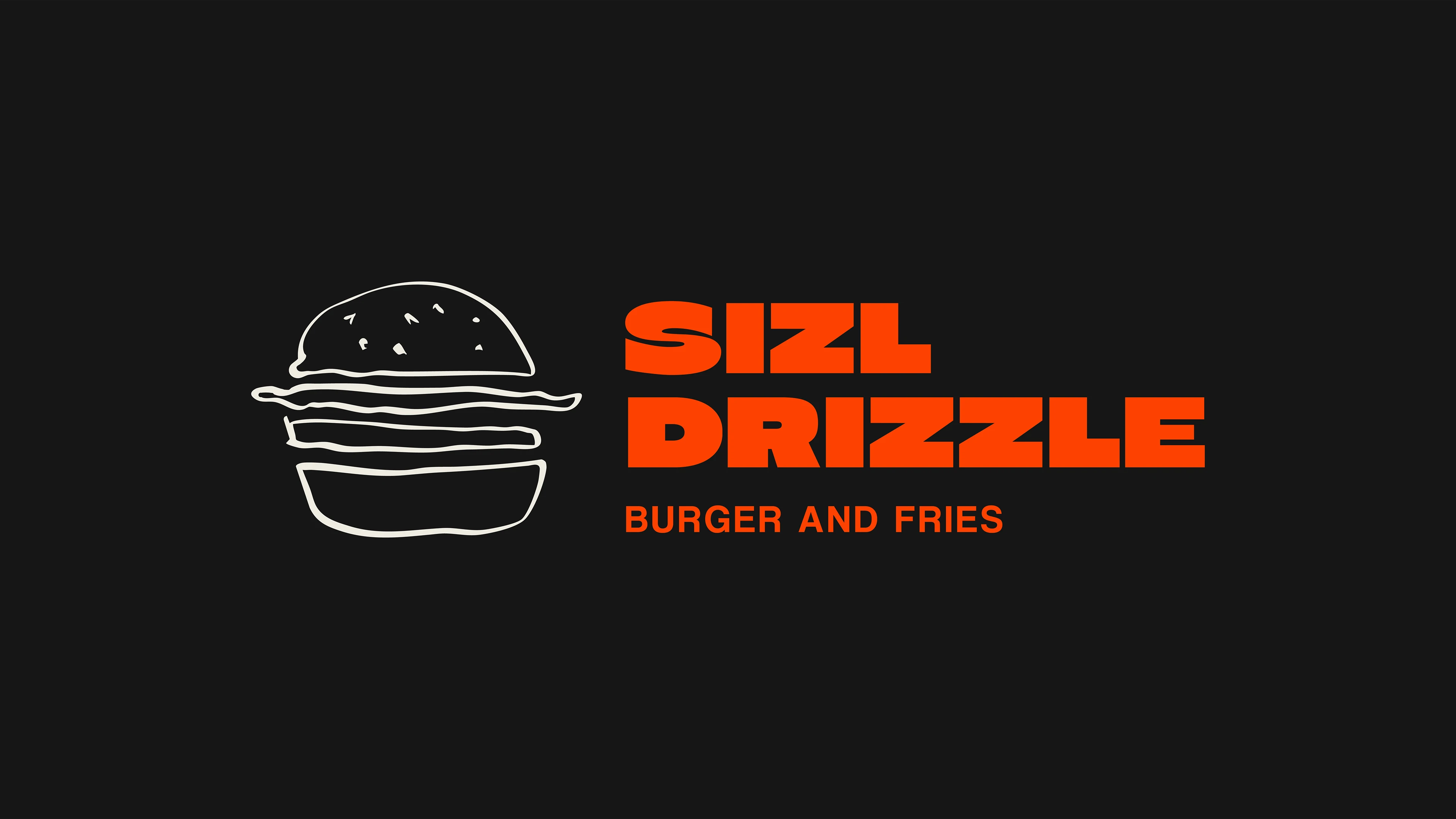 SIZL DRIZZLE Burger & fries — Изображение №15 — Брендинг на Dprofile
