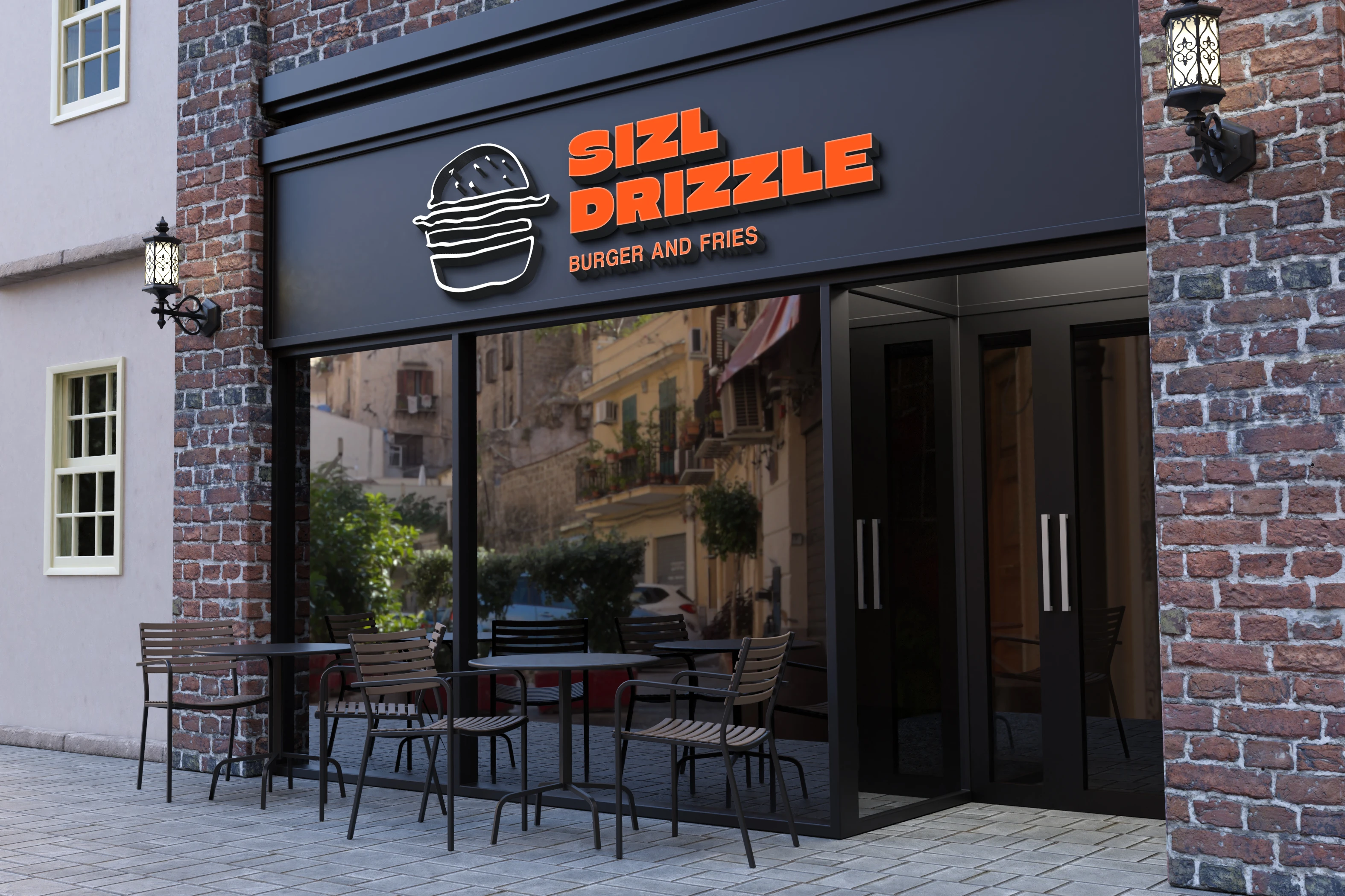SIZL DRIZZLE Burger & fries — Изображение №38 — Брендинг на Dprofile
