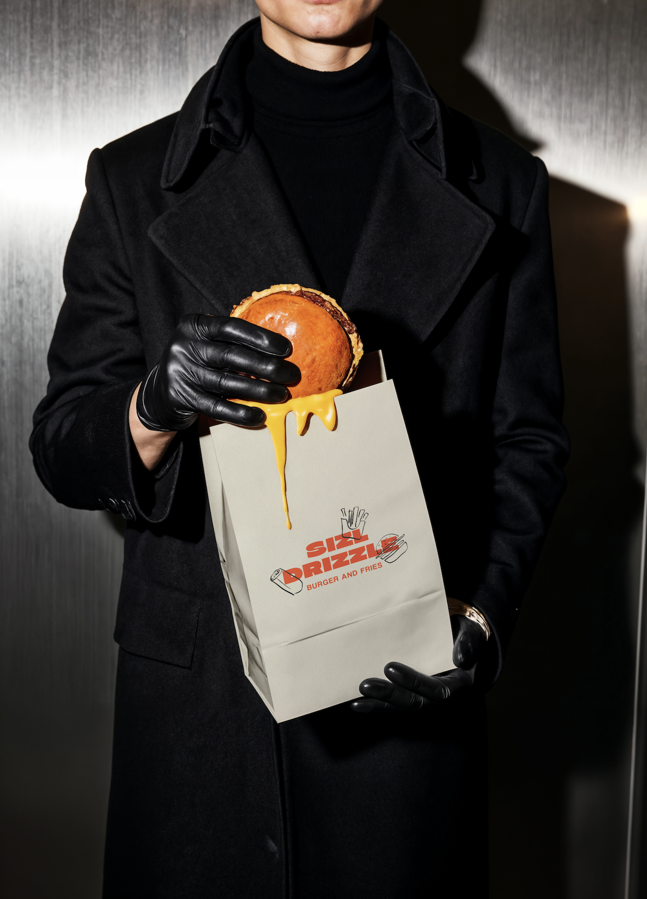 SIZL DRIZZLE Burger & fries — Изображение №10 — Брендинг на Dprofile