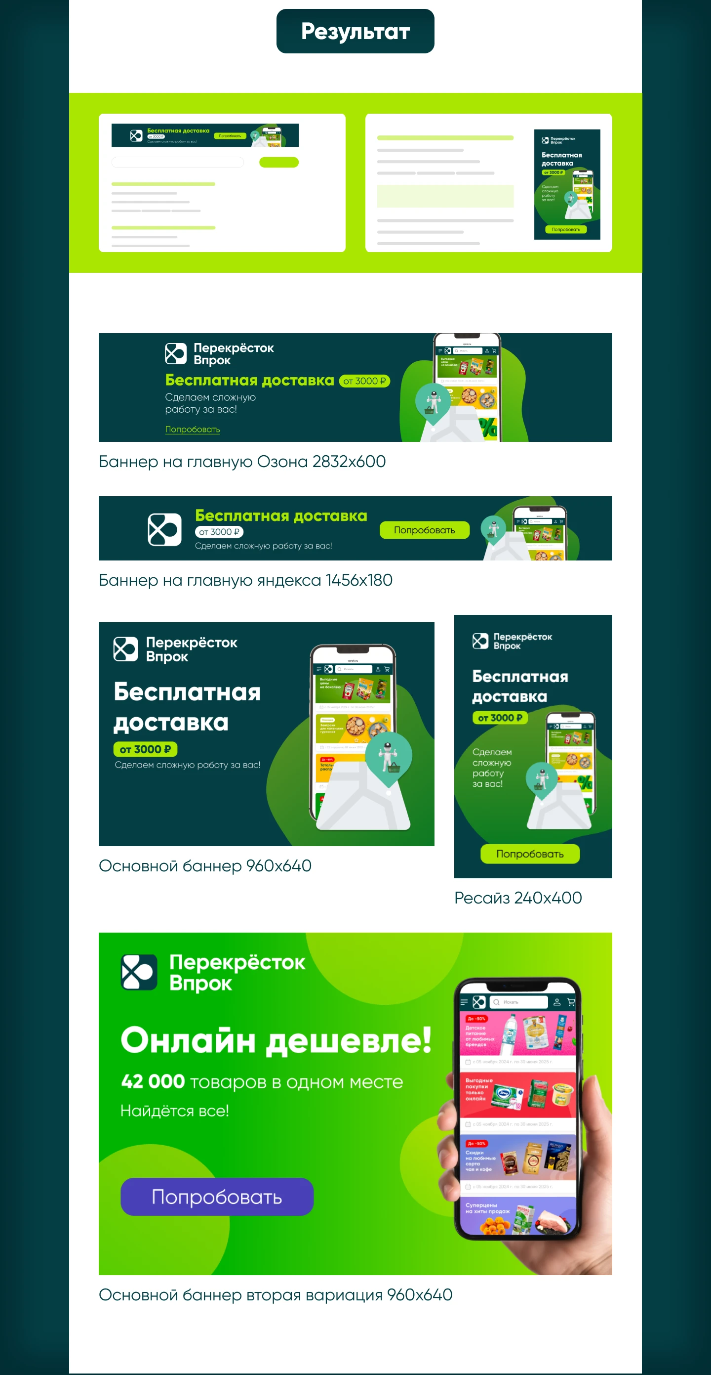 Баннеры для рекламы в Яндекс и озон — Изображение №5 — Графика, Маркетинг на Dprofile