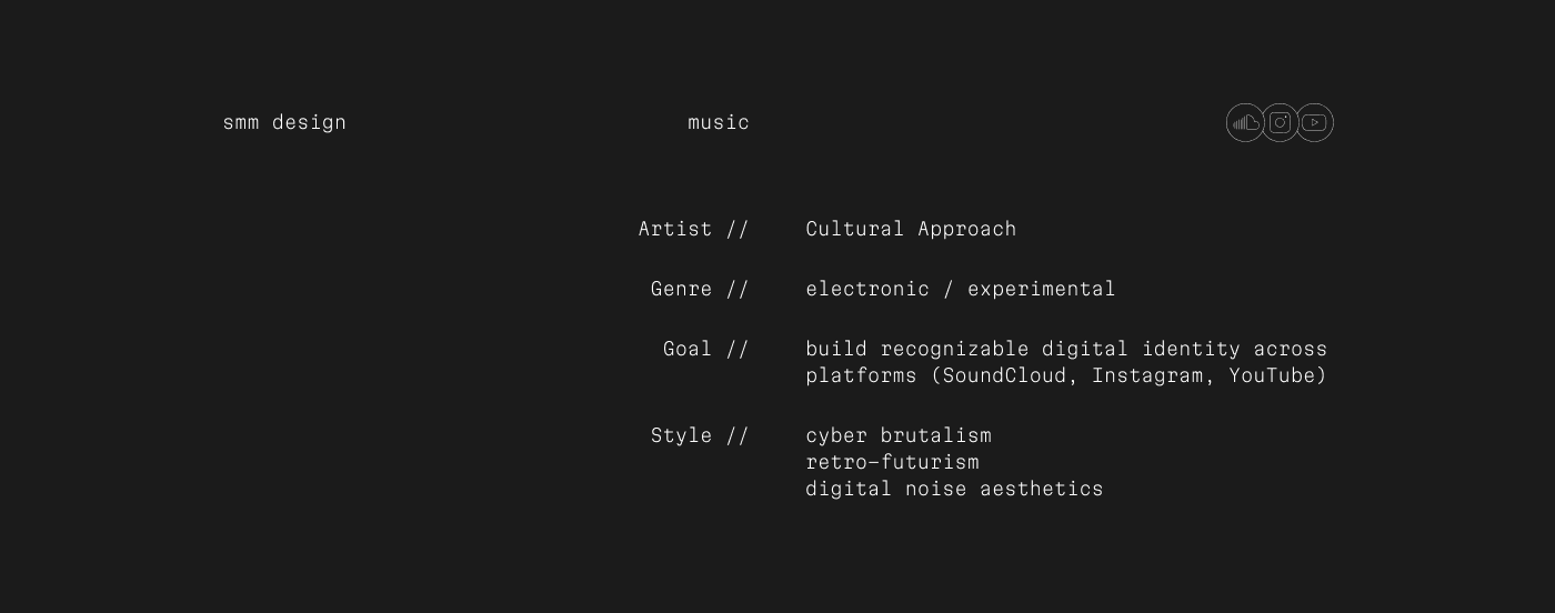 SMM visual system / Cultural Approach — Изображение №1 — Анимация, Маркетинг на Dprofile