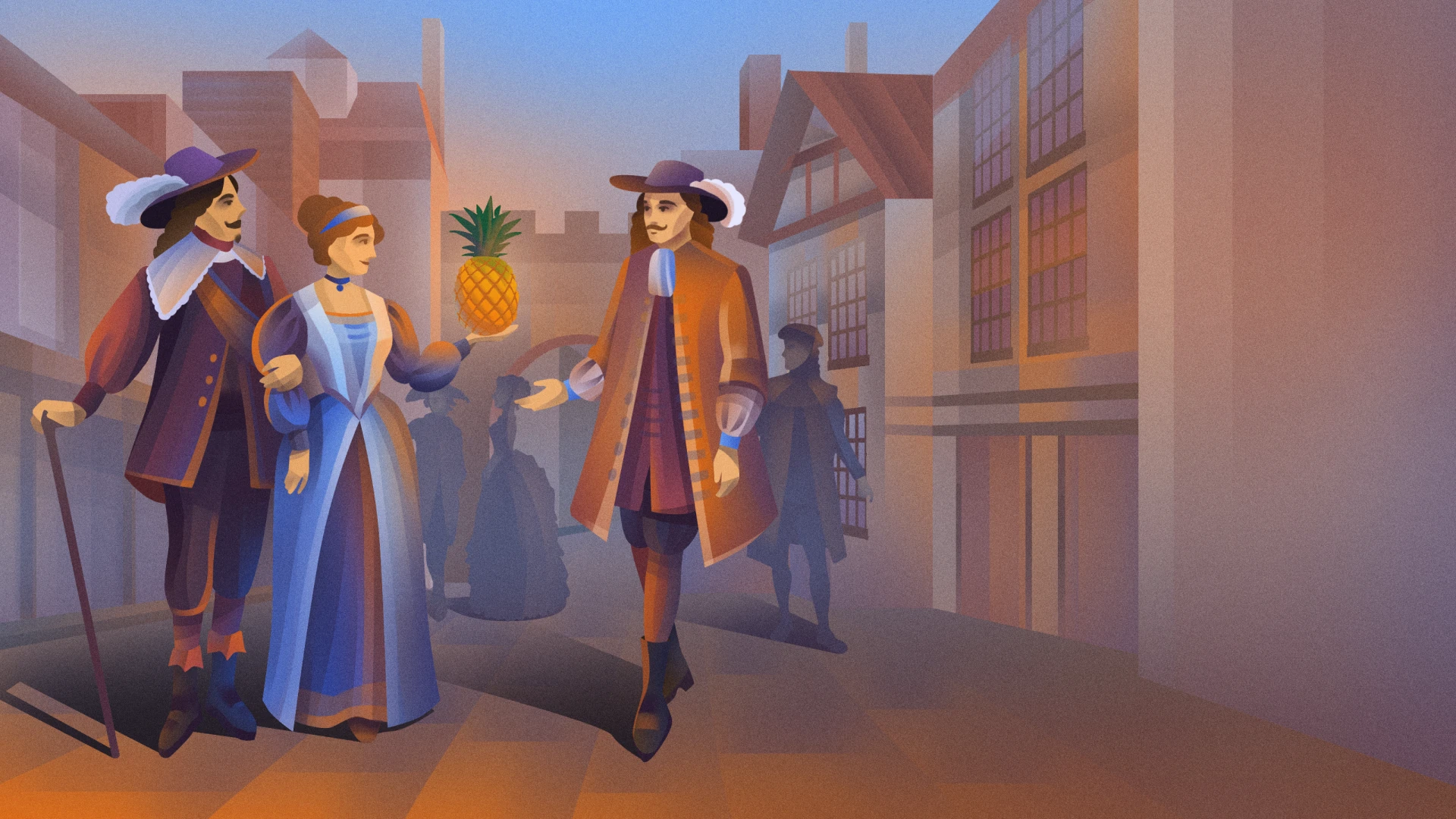 Кусочек Луны и ананас — Изображение №6 — Иллюстрация, Графика на Dprofile