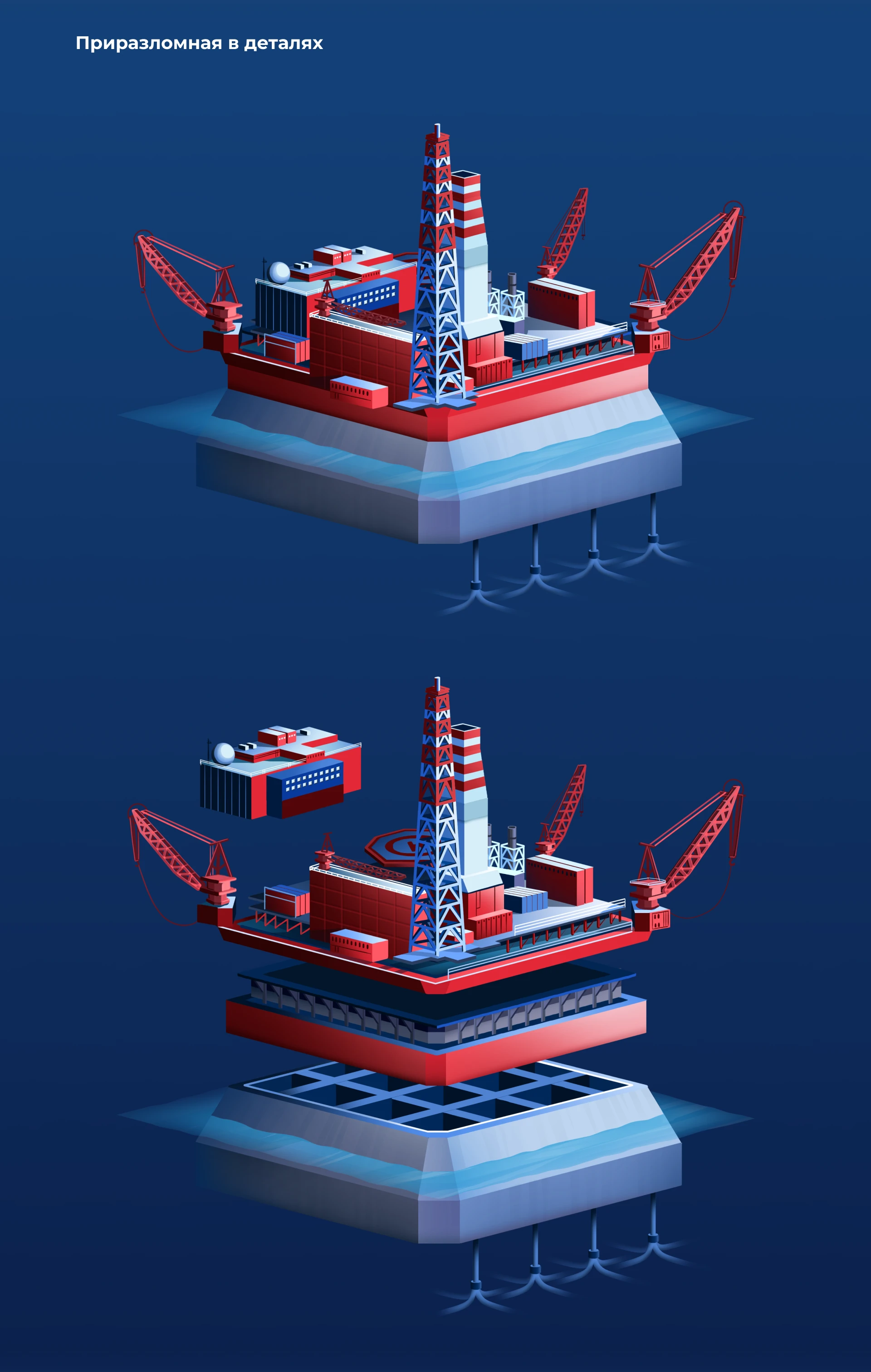 Первые в Арктике. Иллюстрации — Изображение №7 — Иллюстрация, Графика на Dprofile