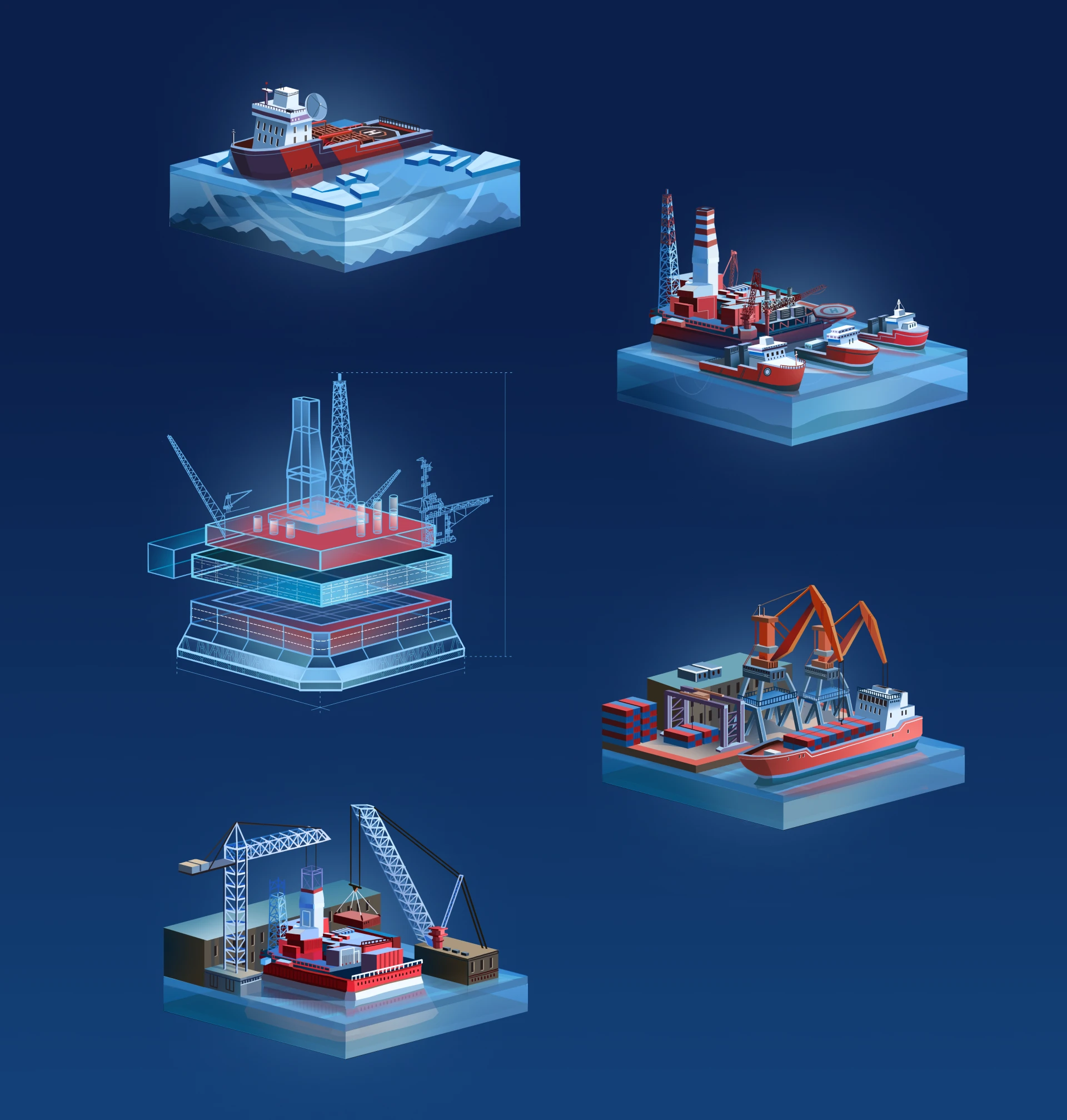 Первые в Арктике. Иллюстрации — Изображение №6 — Иллюстрация, Графика на Dprofile