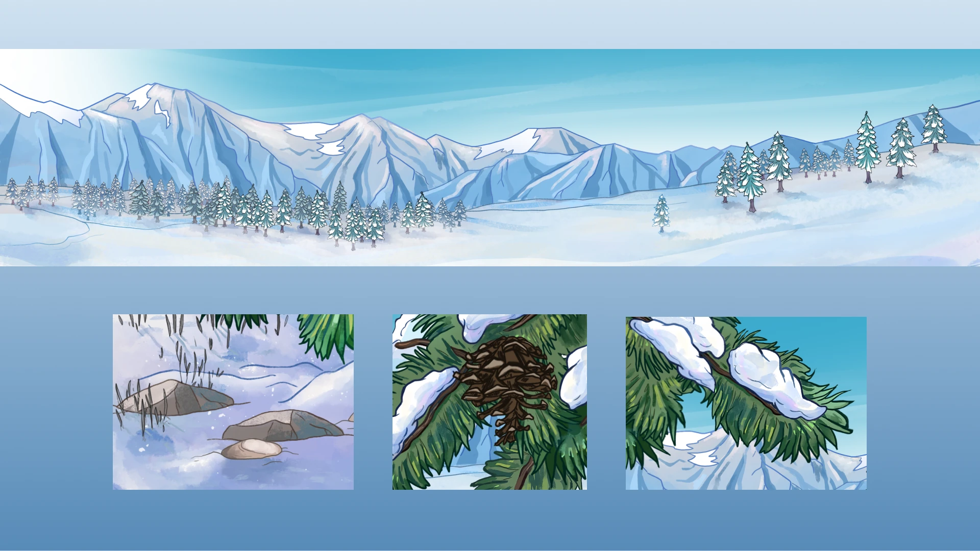 Алтайский край. Иллюстрации — Изображение №3 — Иллюстрация, Графика на Dprofile