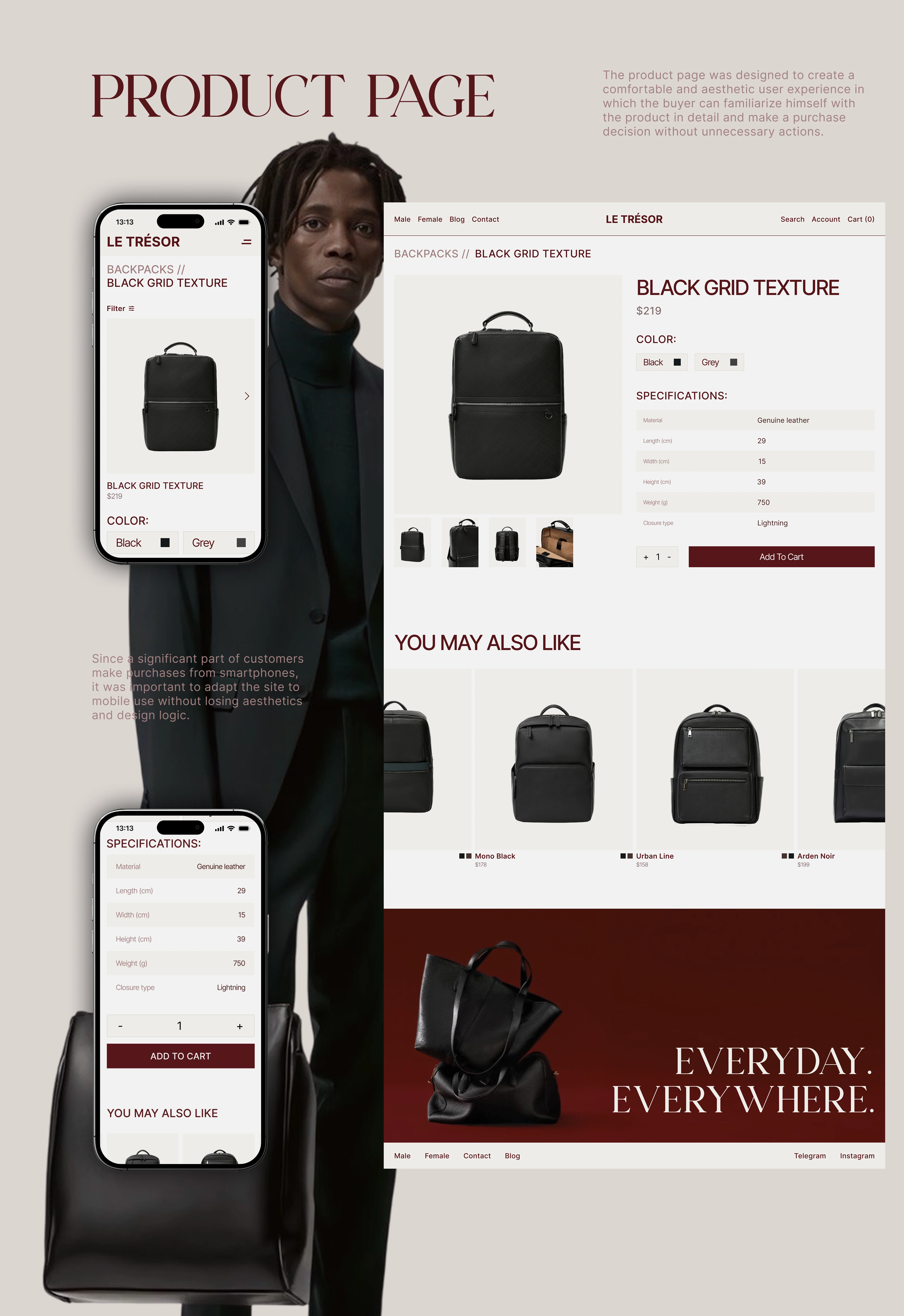 [Le Trésor] Online Store — Изображение №13 — Интерфейсы на Dprofile