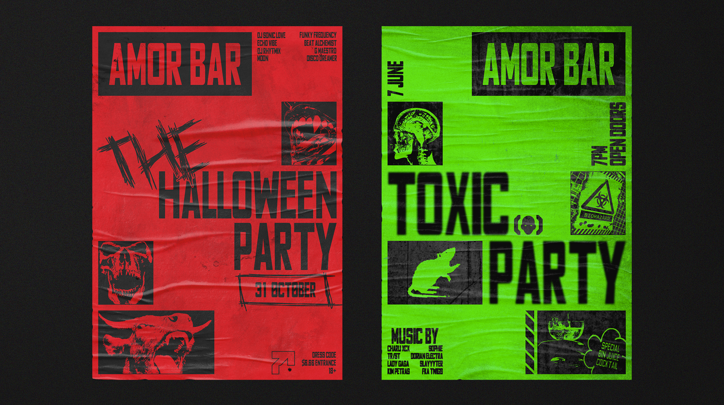 AMOR BAR – branding project — Изображение №7 — Брендинг на Dprofile