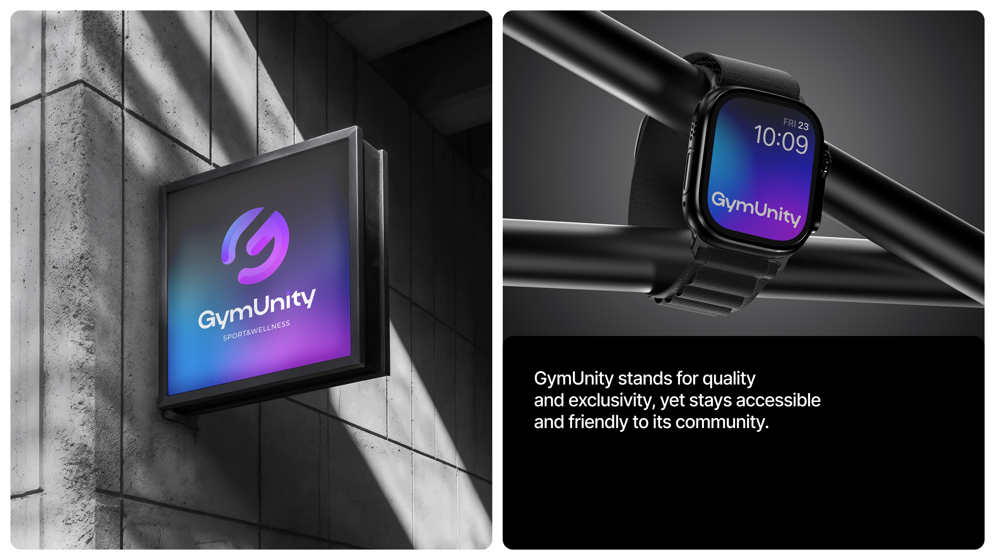 GymUnity — Изображение №5 — Брендинг на Dprofile