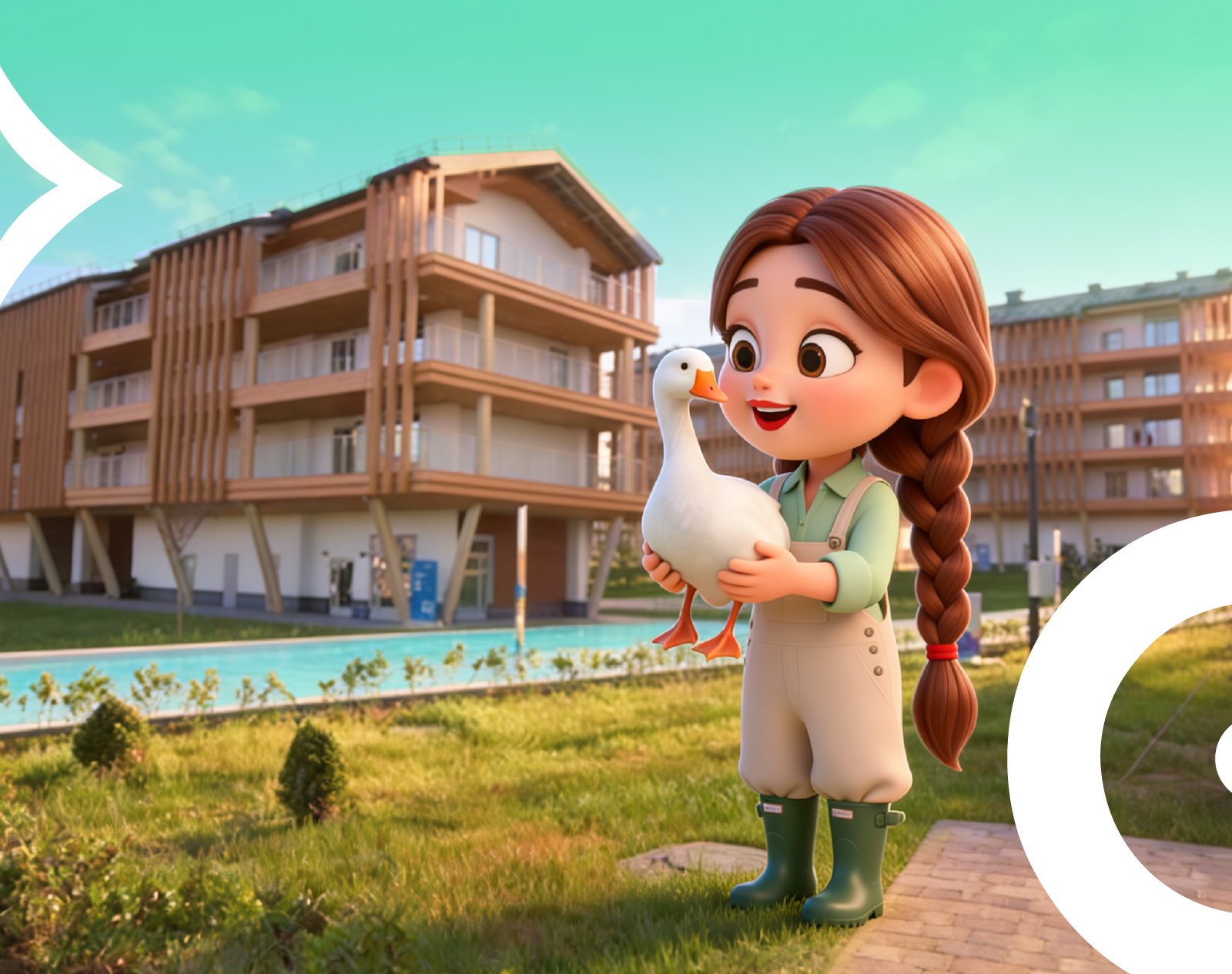 Маскот Любаша для «Таврида.АРТ» — Изображение №5 — Брендинг, Иллюстрация на Dprofile