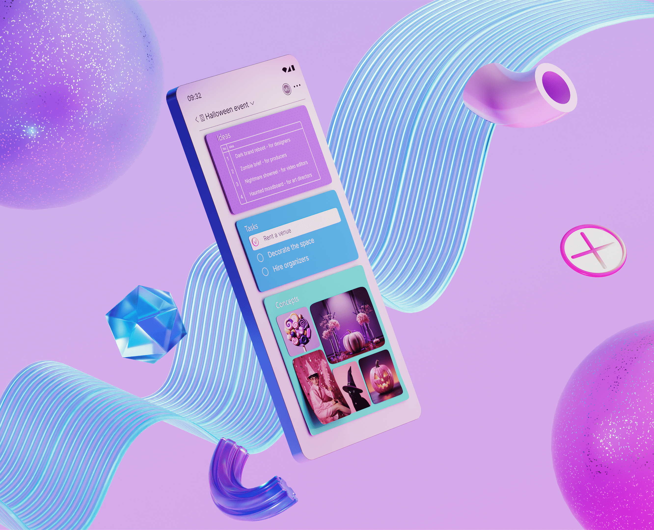 Microsoft Loop — 3D, Анимация на Dprofile