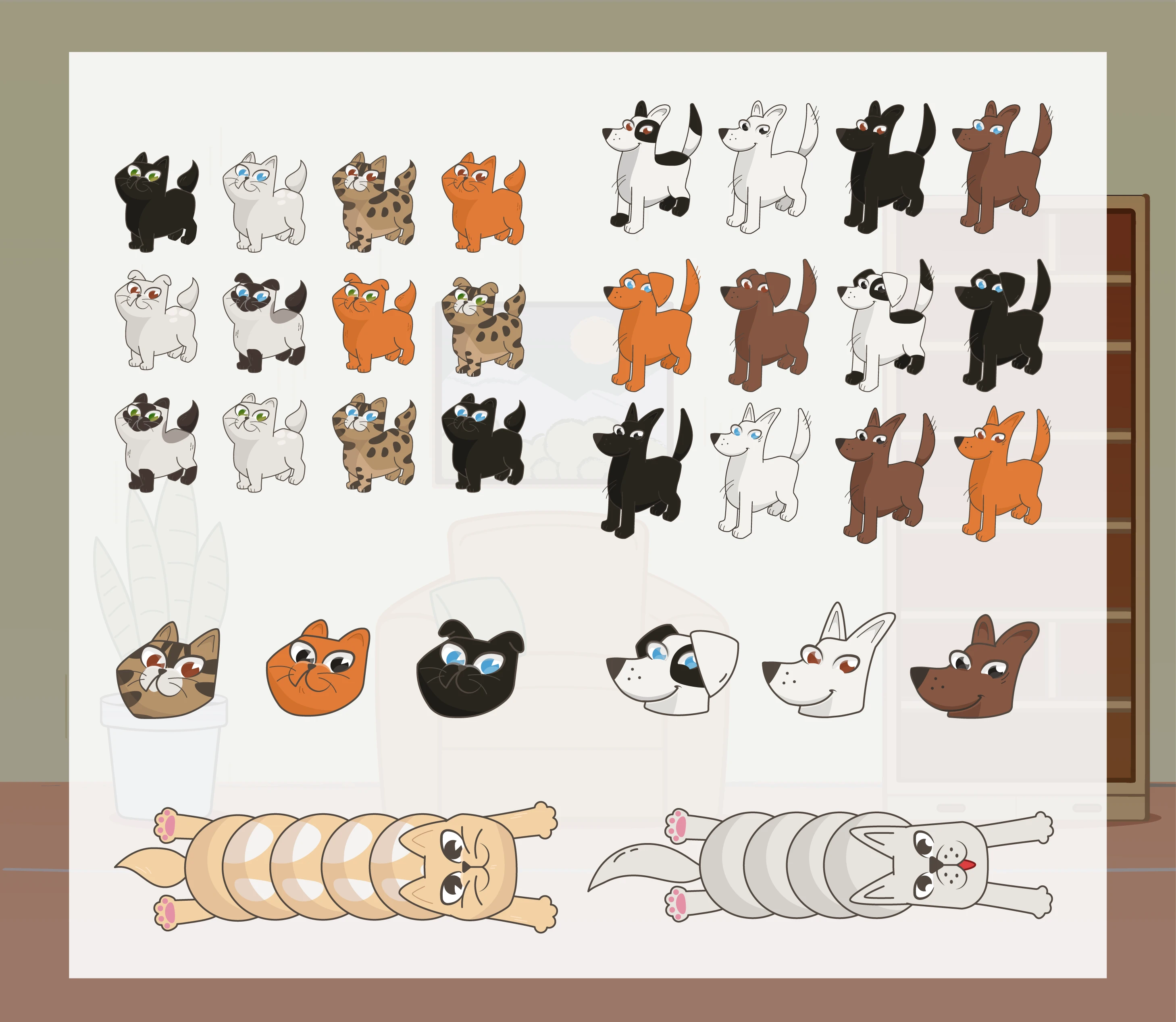 Графика для рекламной игры Самоката — Изображение №4 — Иллюстрация на Dprofile