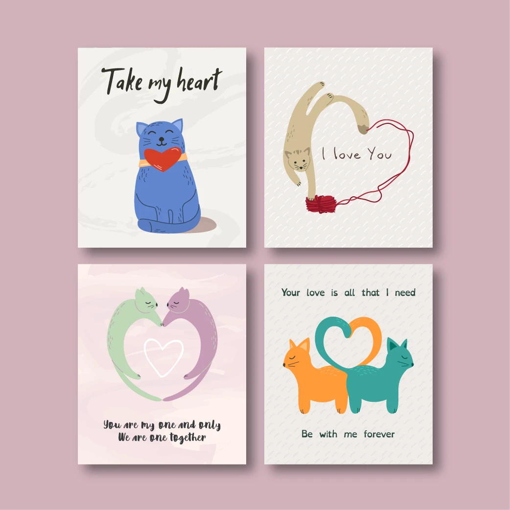 Открытки на День всех влюбленных — Изображение №5 — Иллюстрация, Графика на Dprofile