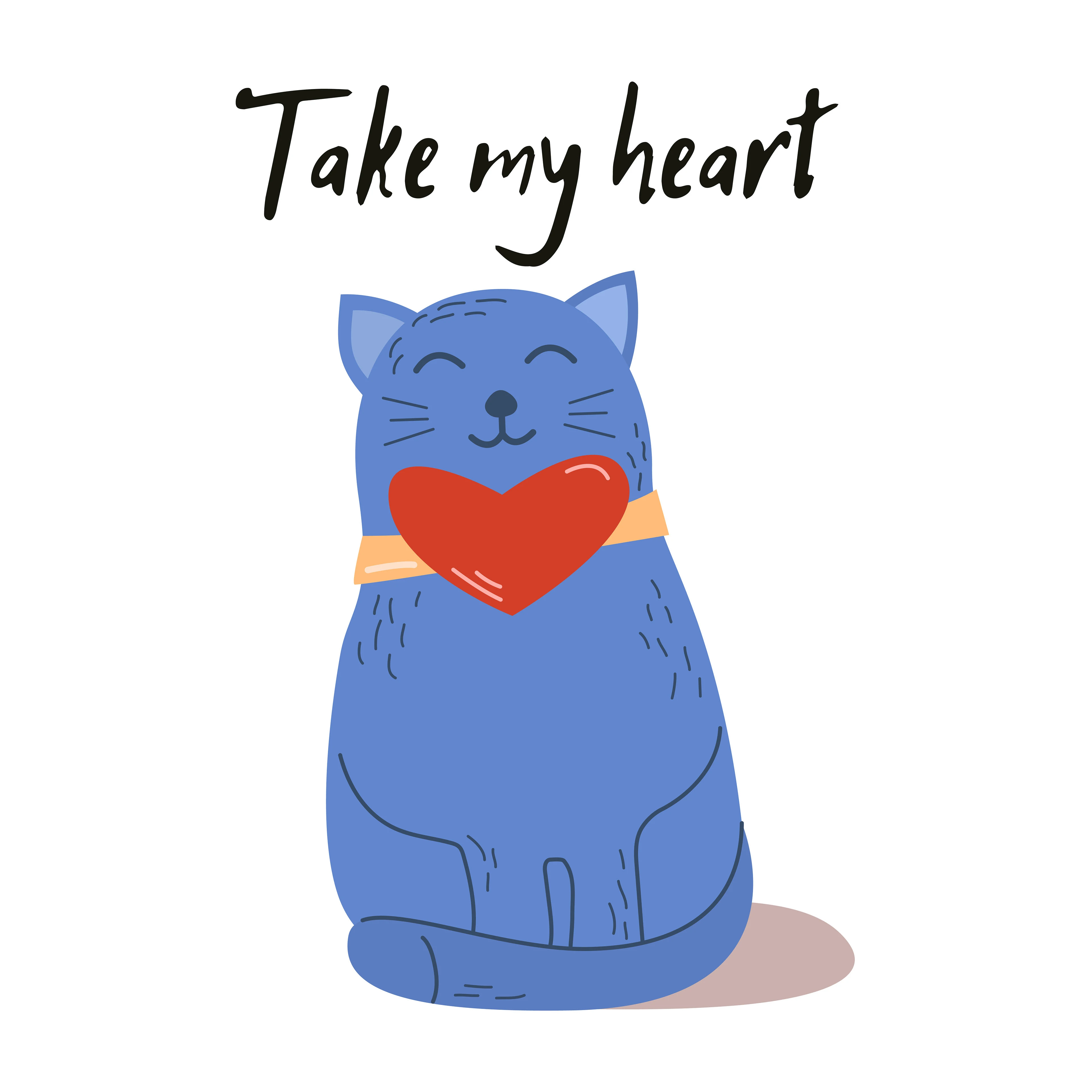 Открытки на День всех влюбленных — Изображение №2 — Иллюстрация, Графика на Dprofile