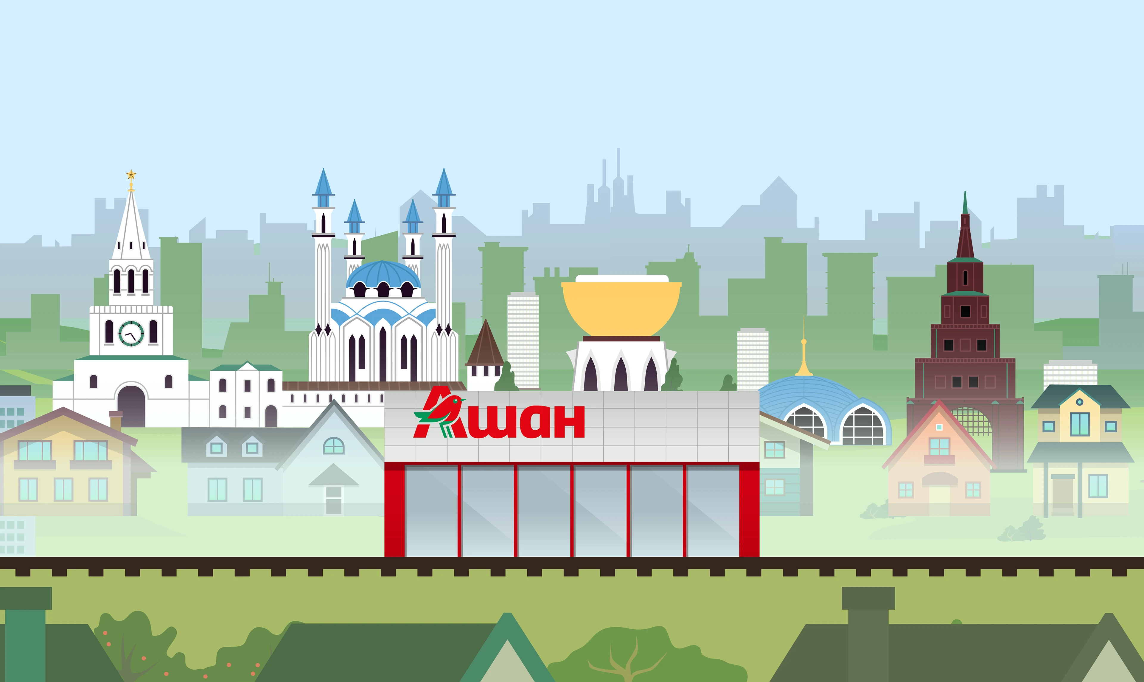 Фоны для игры Ашана — Изображение №1 — Иллюстрация, Графика на Dprofile