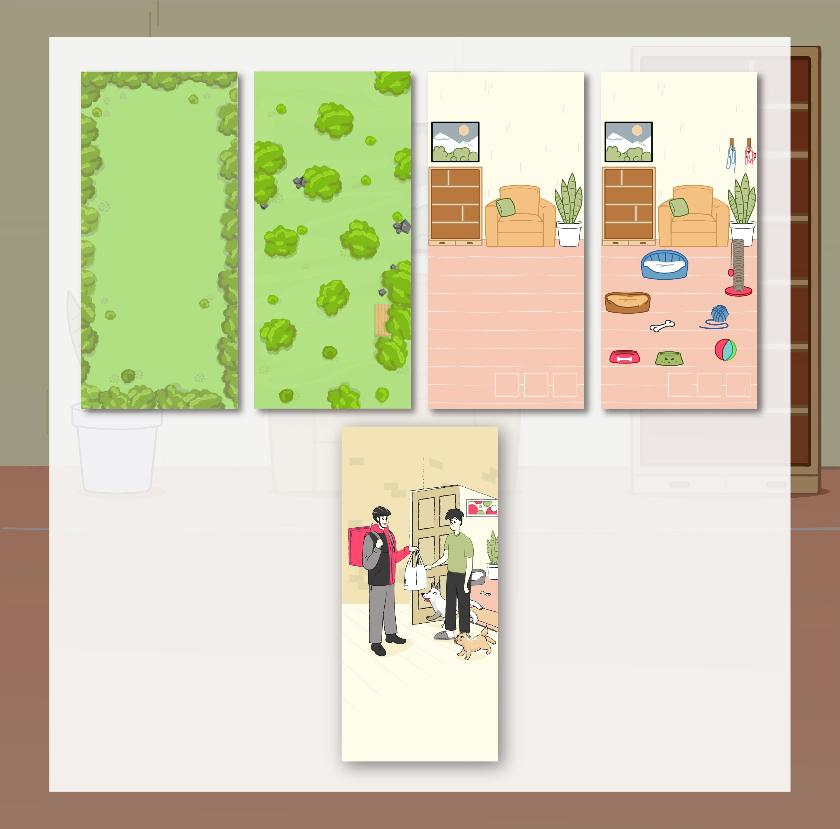 Графика для рекламной игры Самоката — Изображение №5 — Иллюстрация на Dprofile