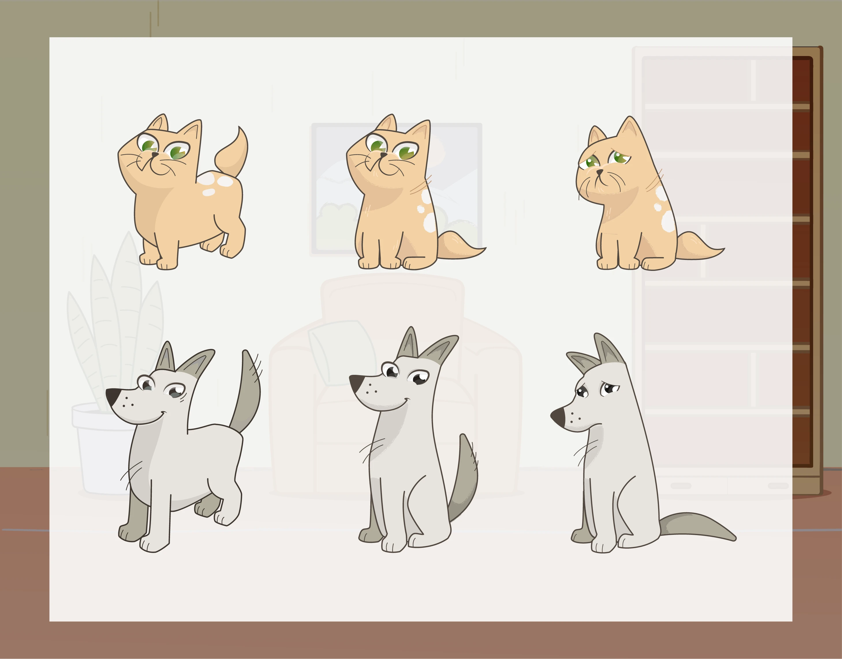 Графика для рекламной игры Самоката — Изображение №2 — Иллюстрация на Dprofile