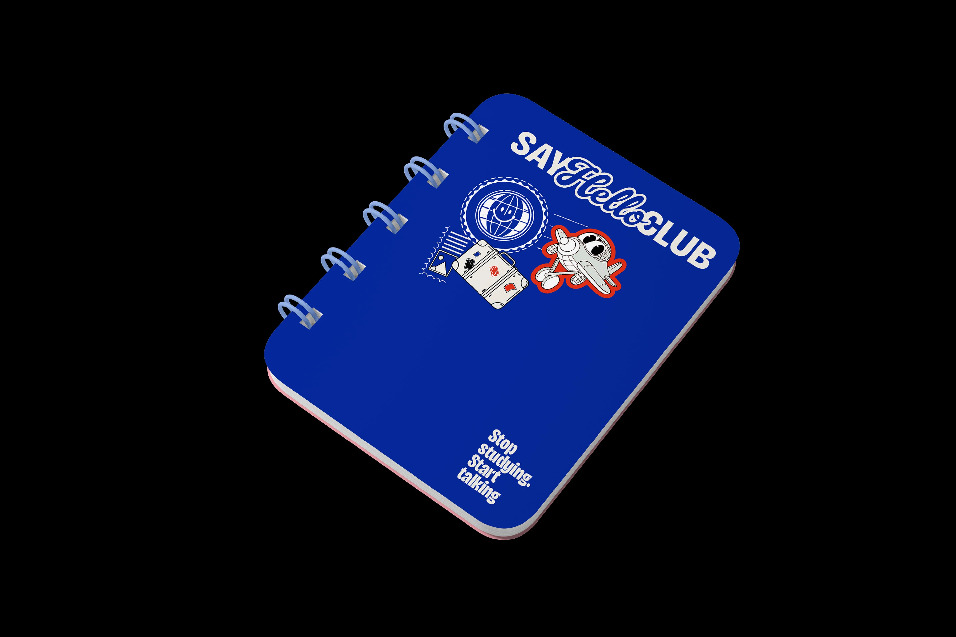 Say Hello Club / language school identity — Изображение №11 — Брендинг на Dprofile