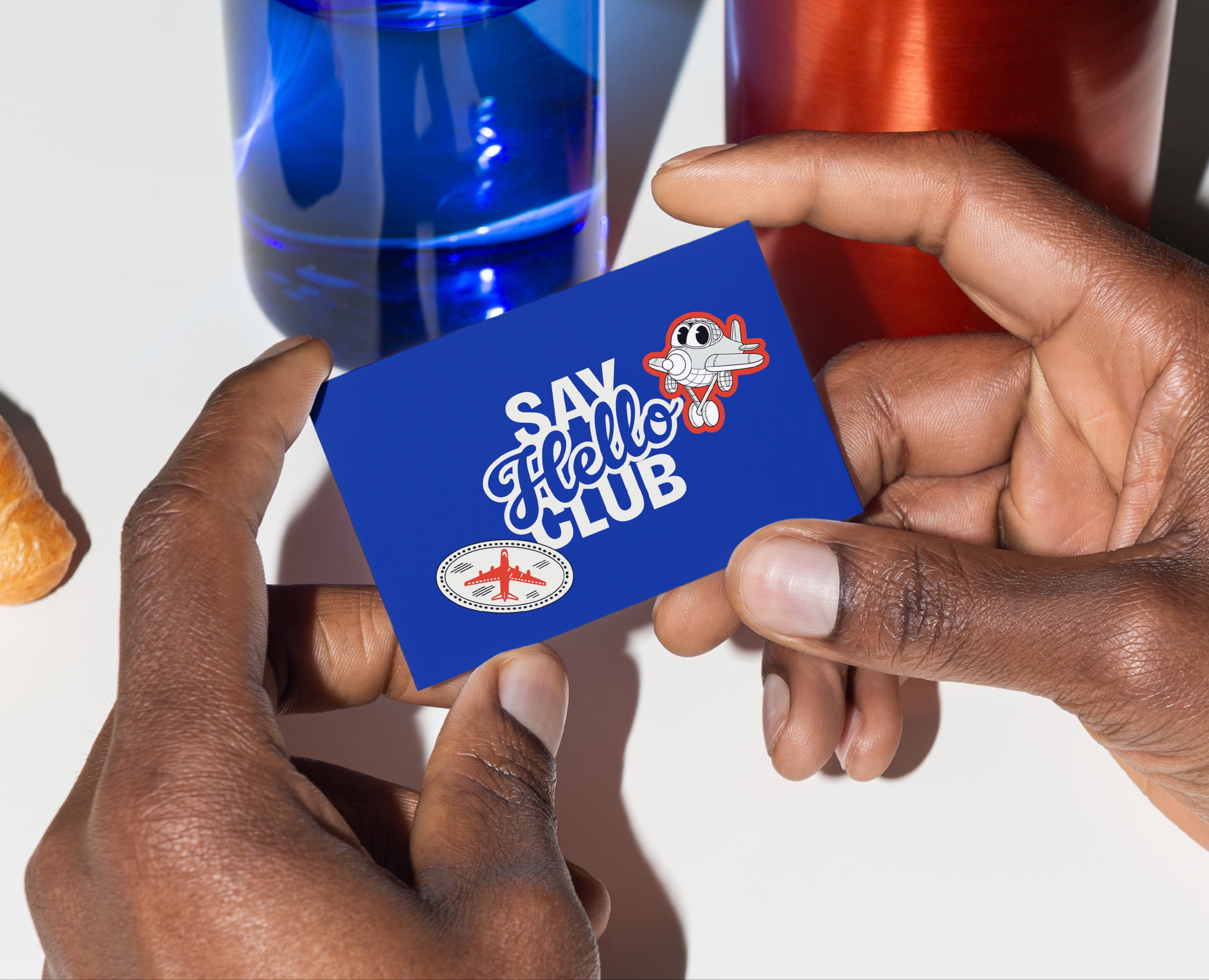 Say Hello Club / language school identity на Dprofile