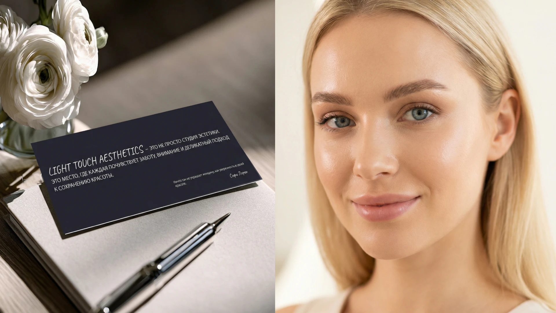 Лендинг для студии красоты Light Touch Aesthetics — Изображение №3 — Интерфейсы на Dprofile