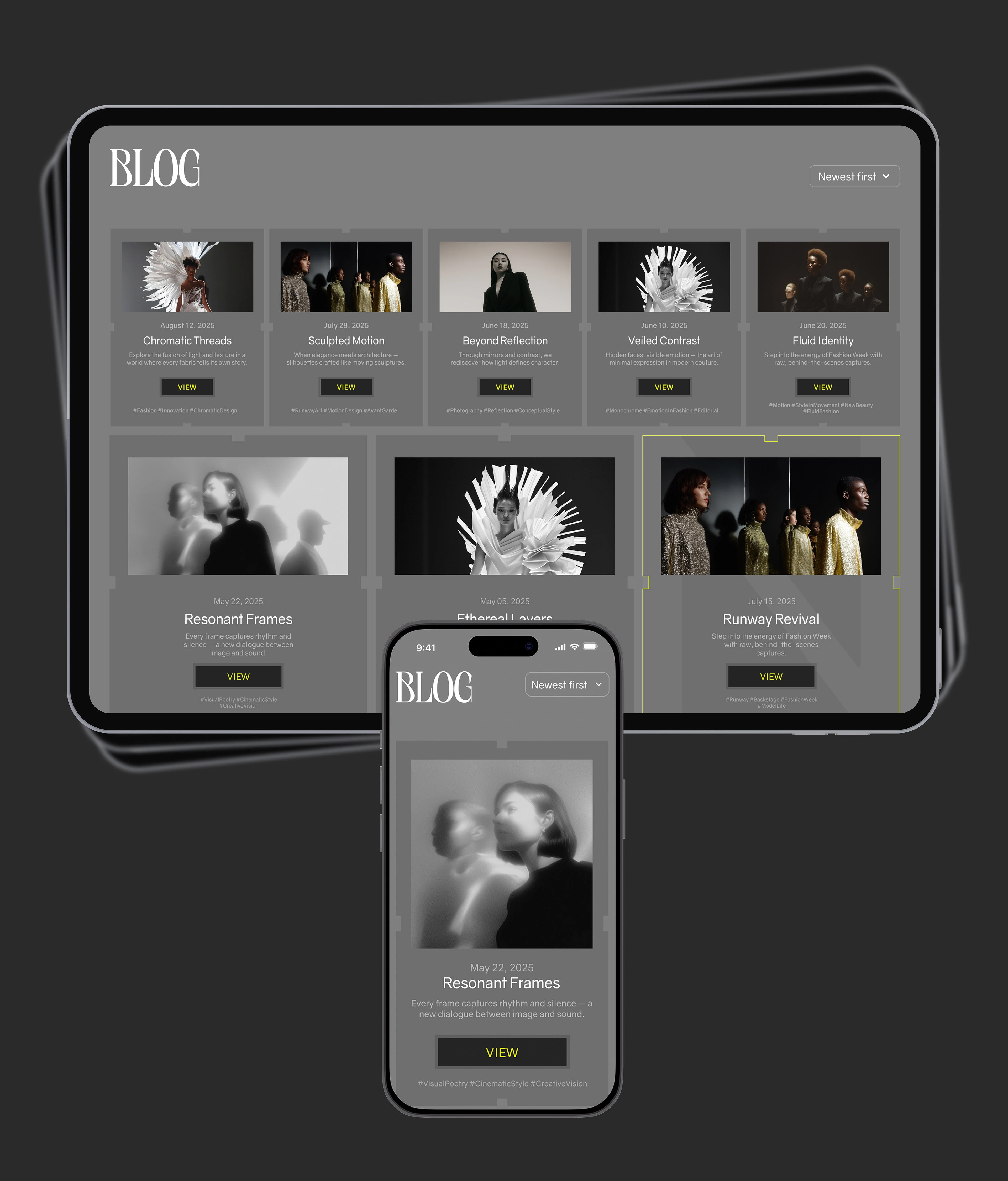 NOVALOOK | Corporate Website — Изображение №10 — Интерфейсы на Dprofile