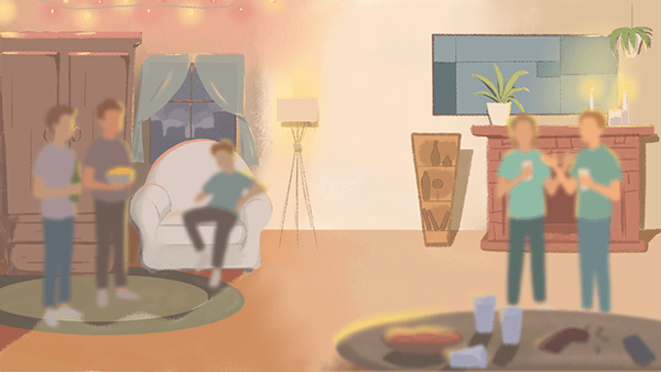 История любви/анимация 2д — Изображение №7 — Иллюстрация, Анимация на Dprofile