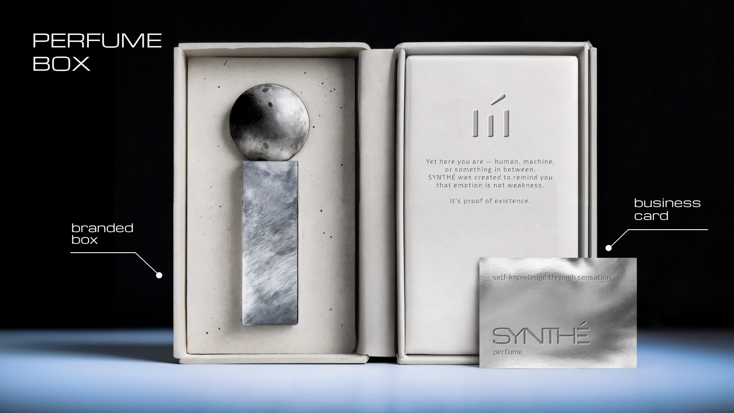 SYNTHÉ — AI-crafted fragrance brand — Изображение №16 — Брендинг на Dprofile